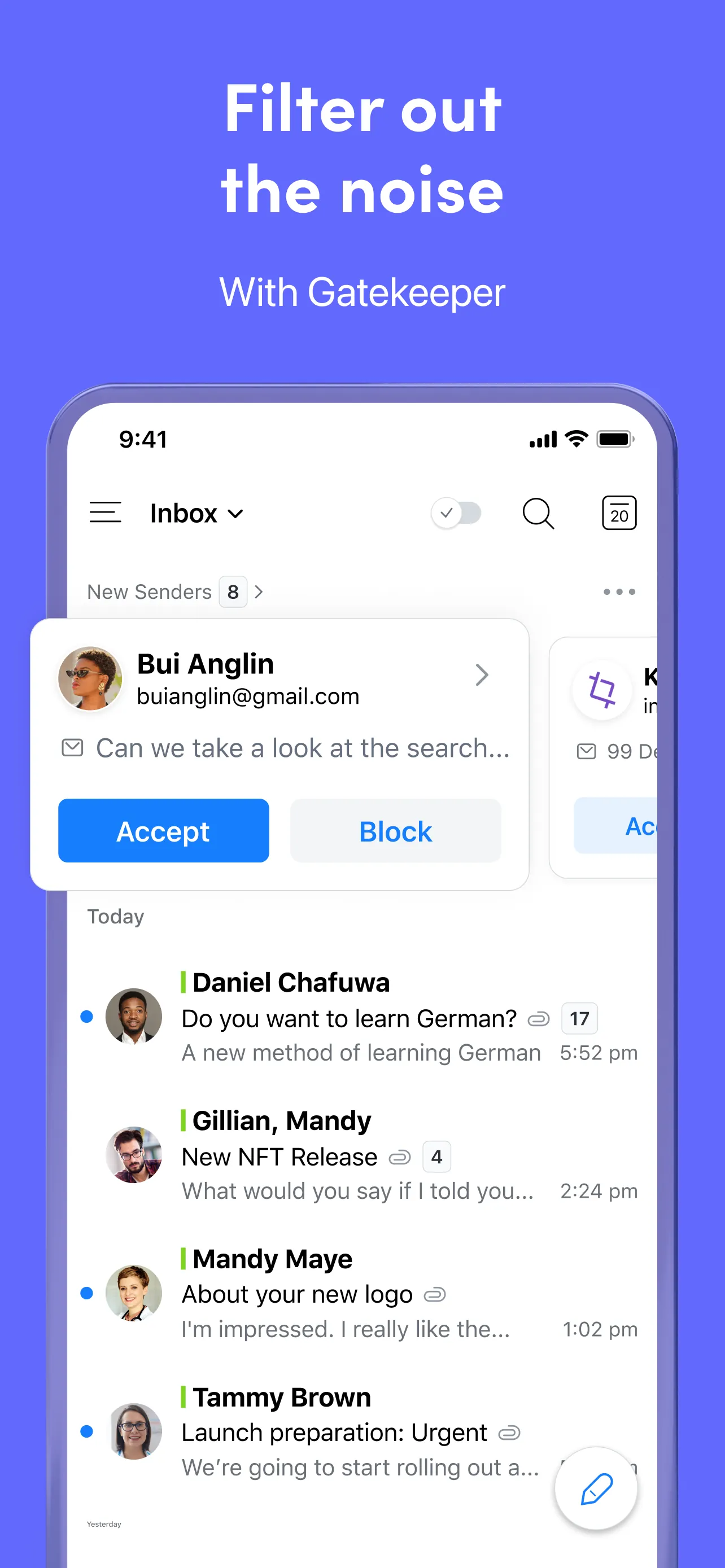 Spark Mail + AI: Email Inbox iphone screenshot 6