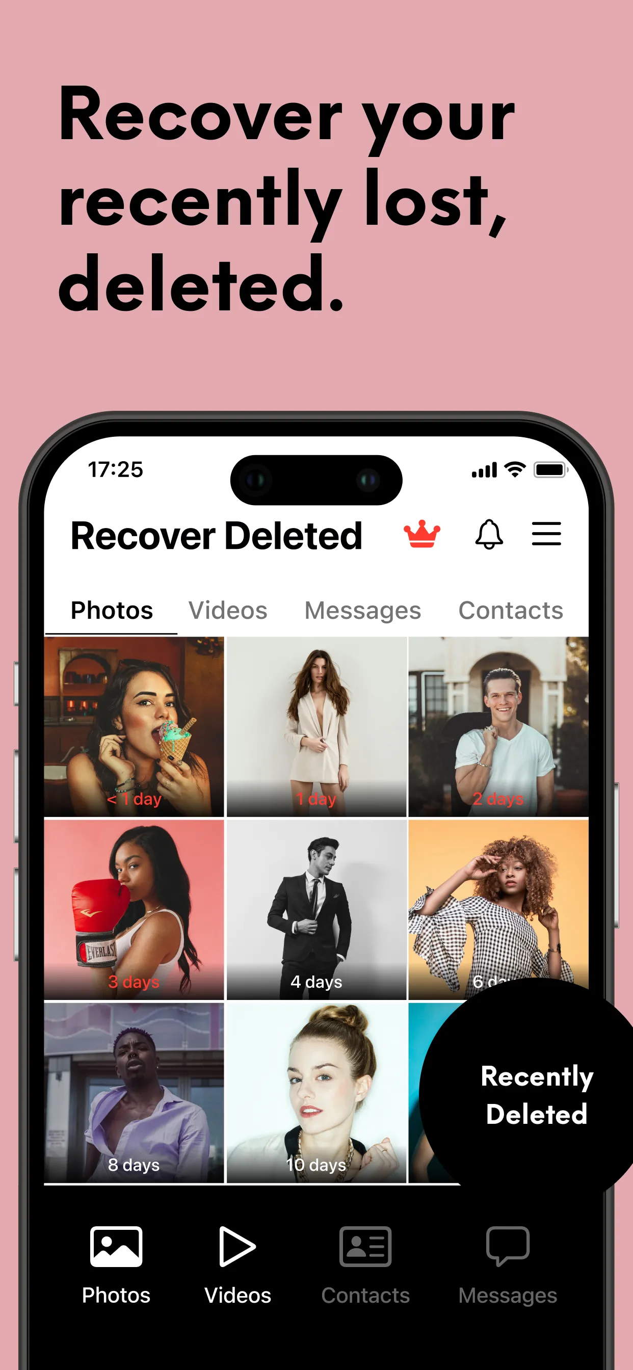 Photo Recovery: Deleted&Phone iphone screenshot 2