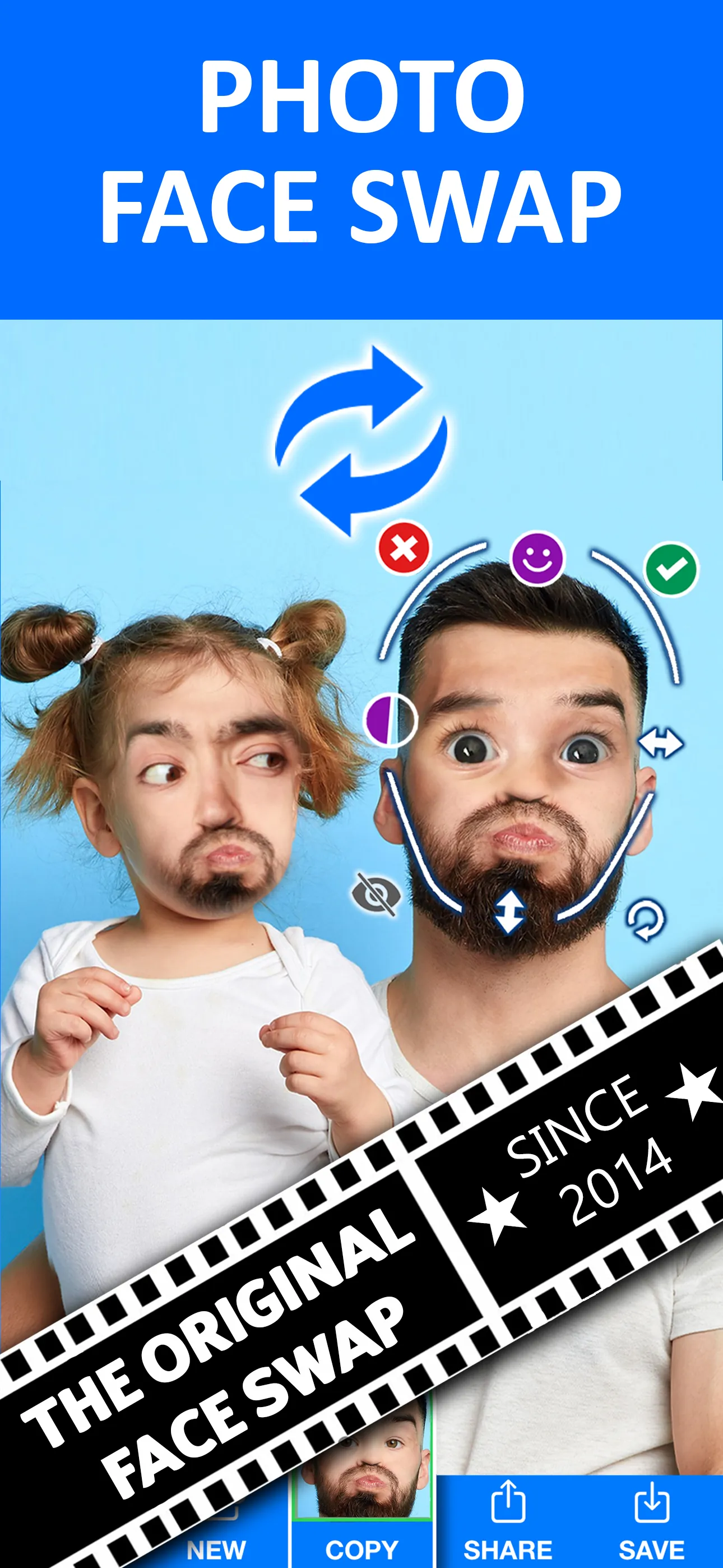 Face Swap Booth Photo Changer iphone screenshot 1