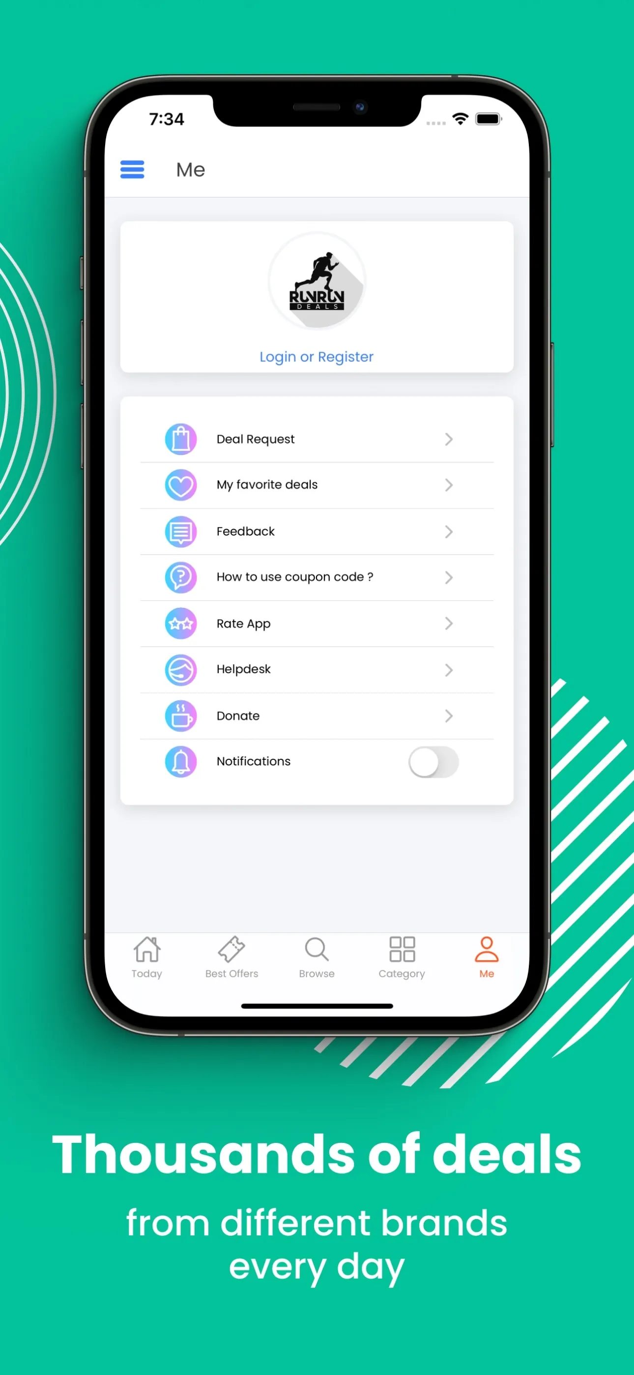 Run Run Deals – Coupons & Deal iphone screenshot 10