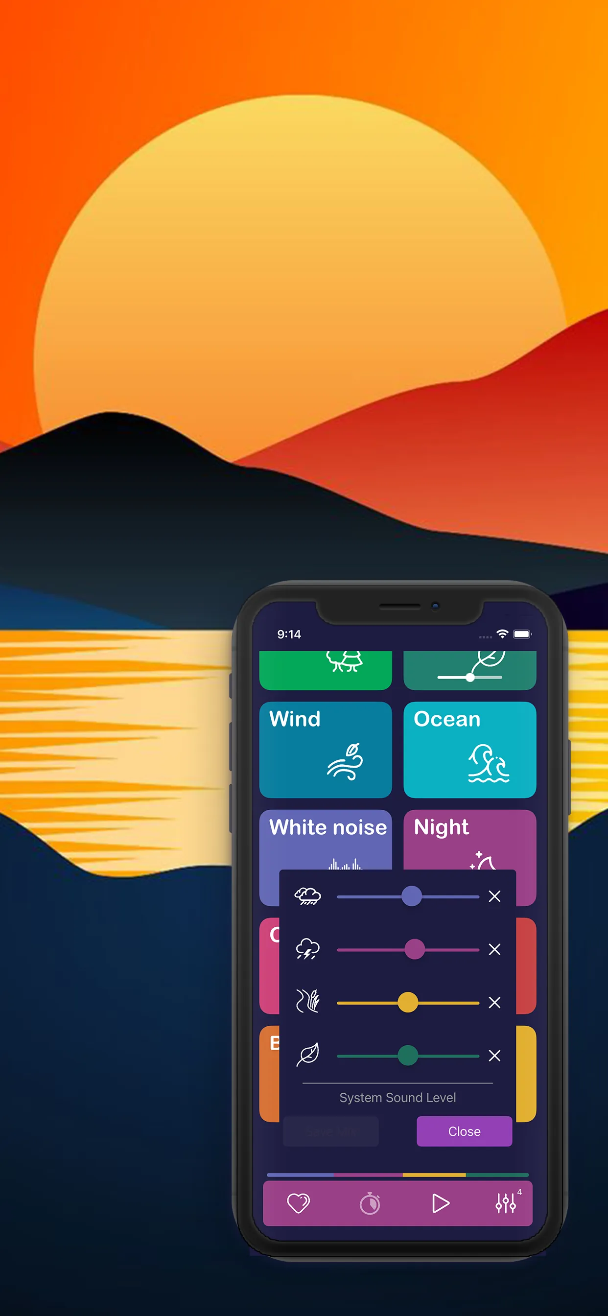 Sleep Sounds .. iphone screenshot 10