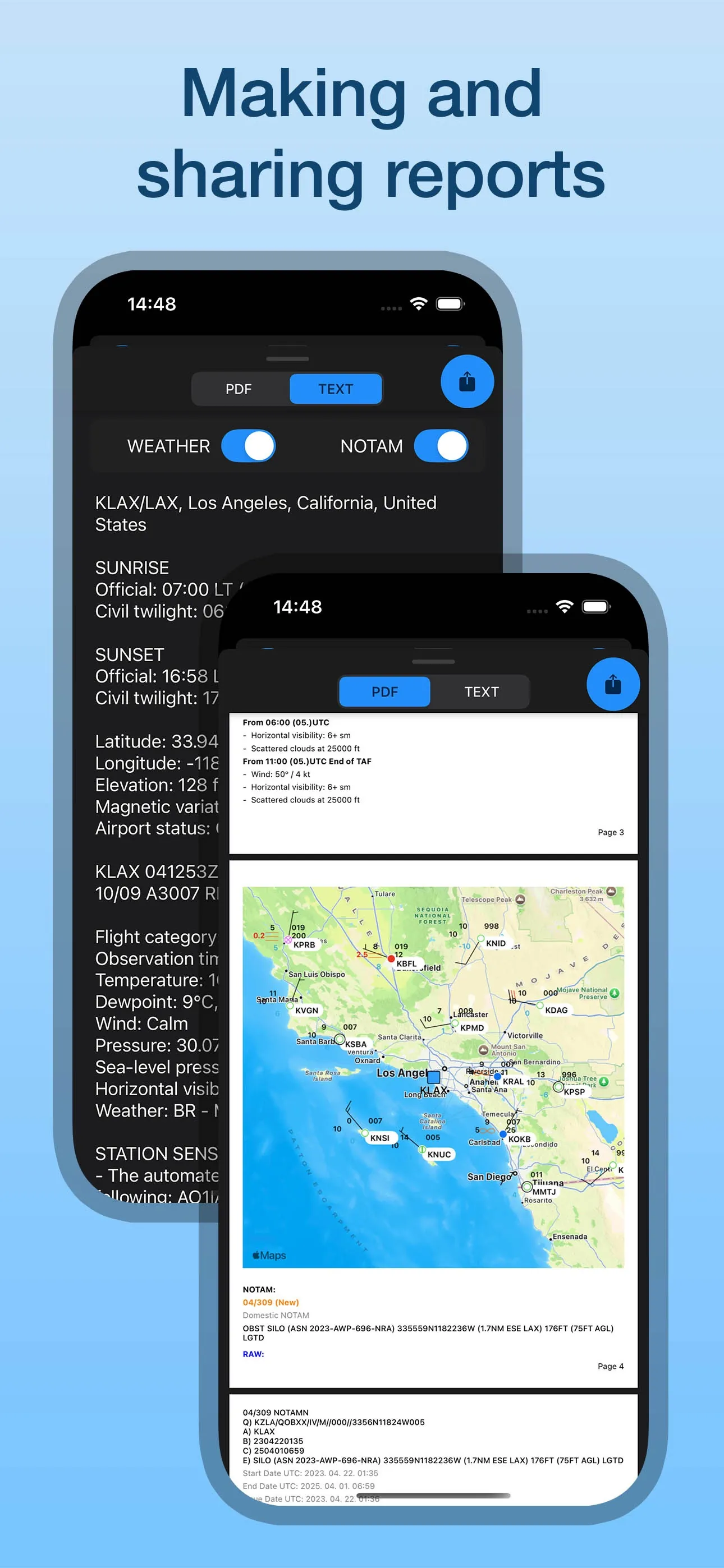 WX Aviation Weather iphone screenshot 7