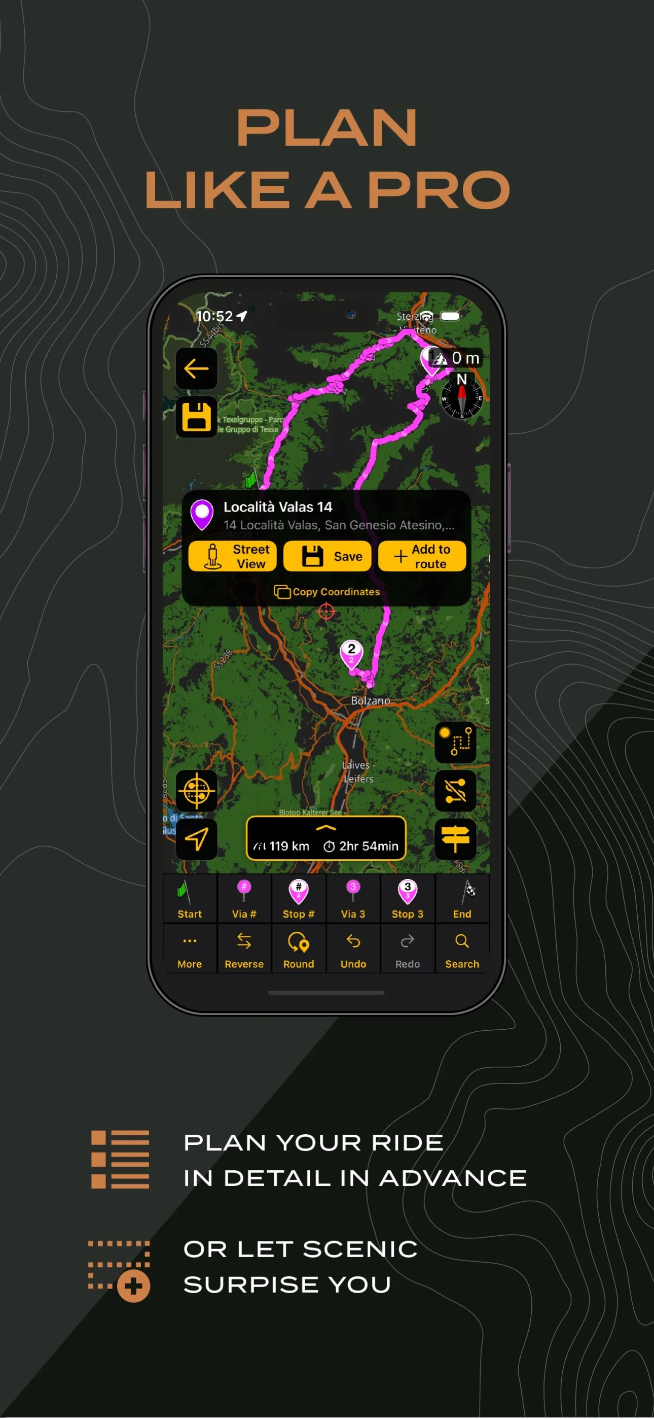 Scenic Motorcycle Navigation iphone screenshot 4