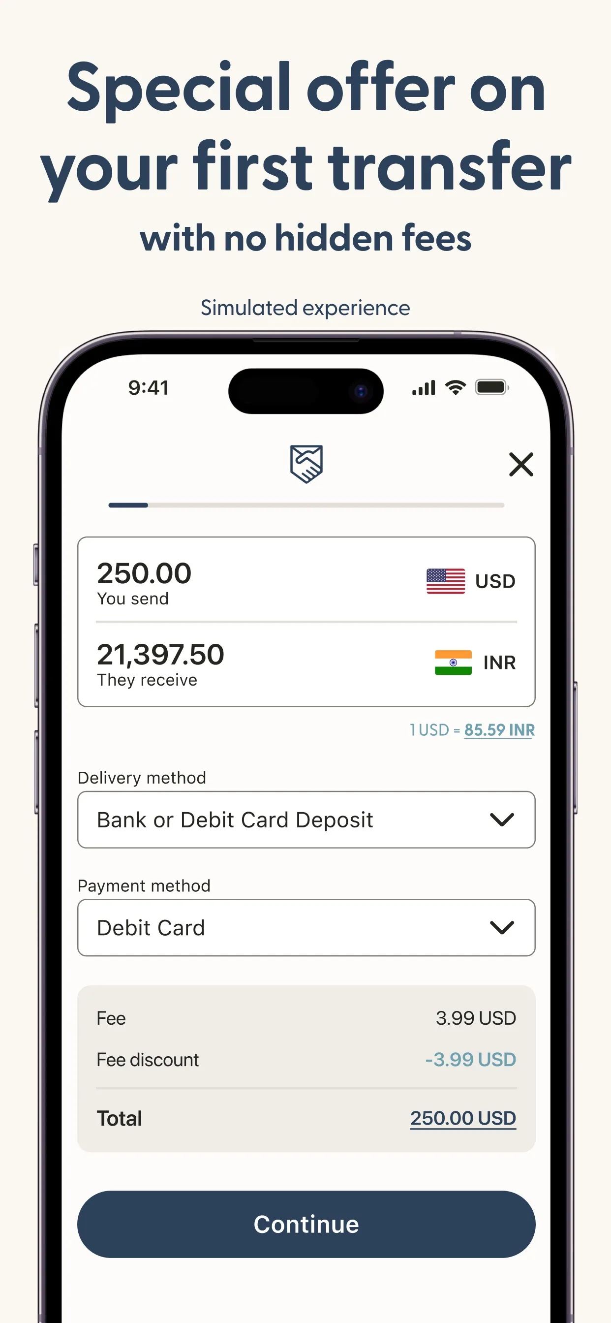 Remitly: Send Money & Transfer iphone screenshot 4