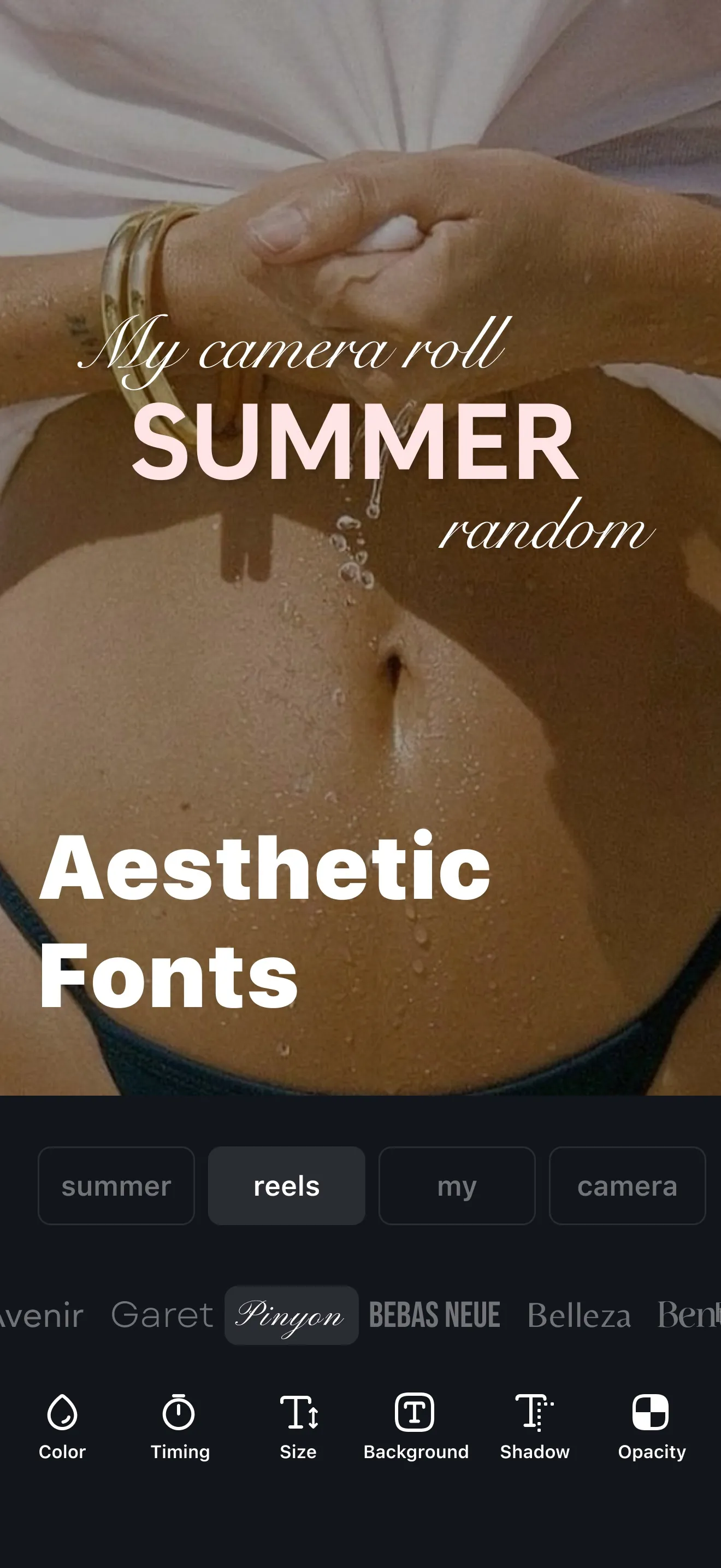 Muse - Reels Templates Maker iphone screenshot 6