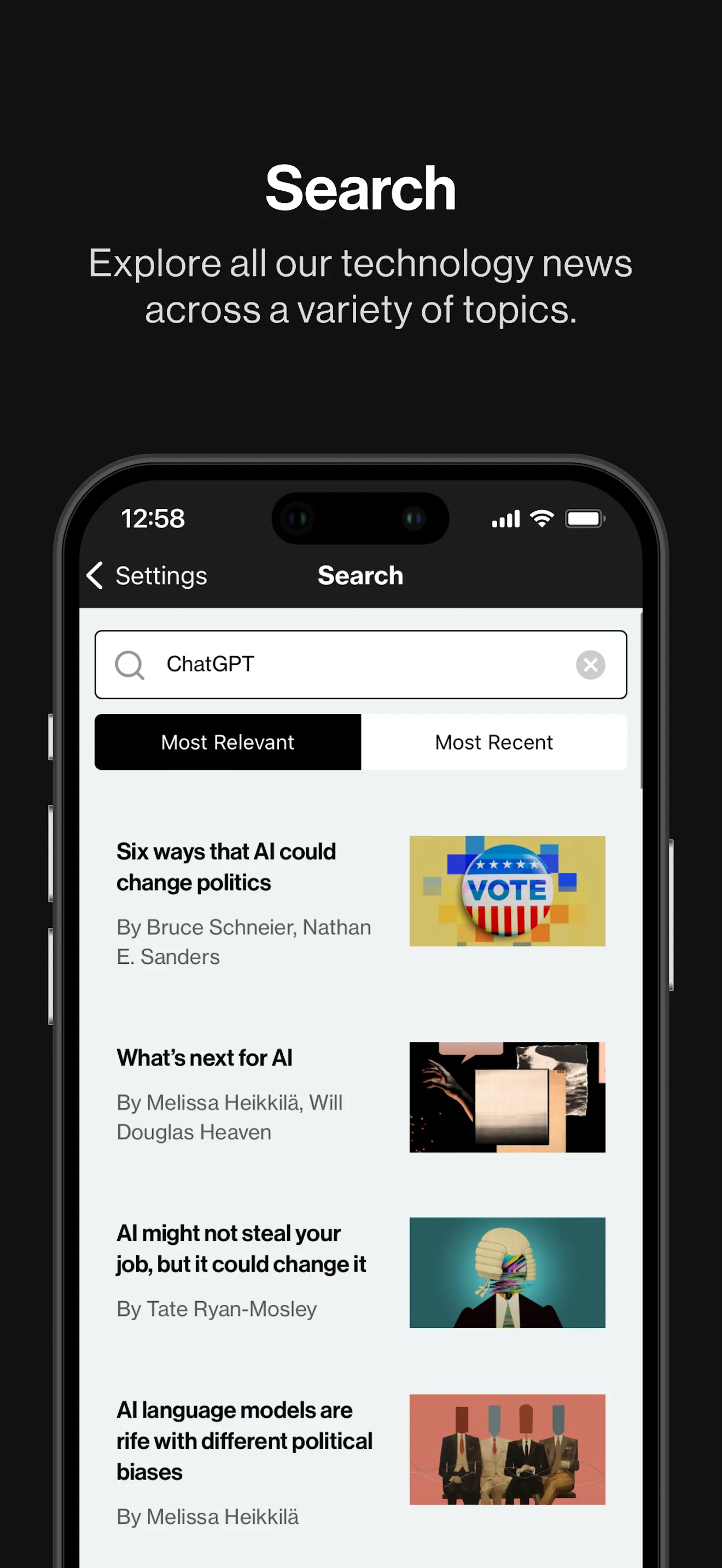 MIT Technology Review iphone screenshot 6