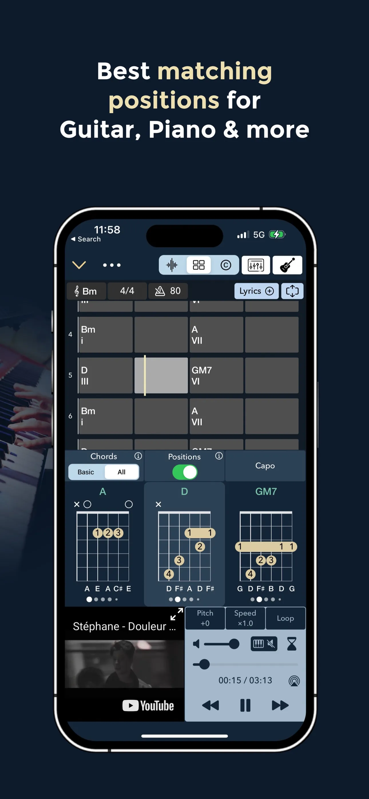 Chord ai - Play any song! iphone screenshot 4