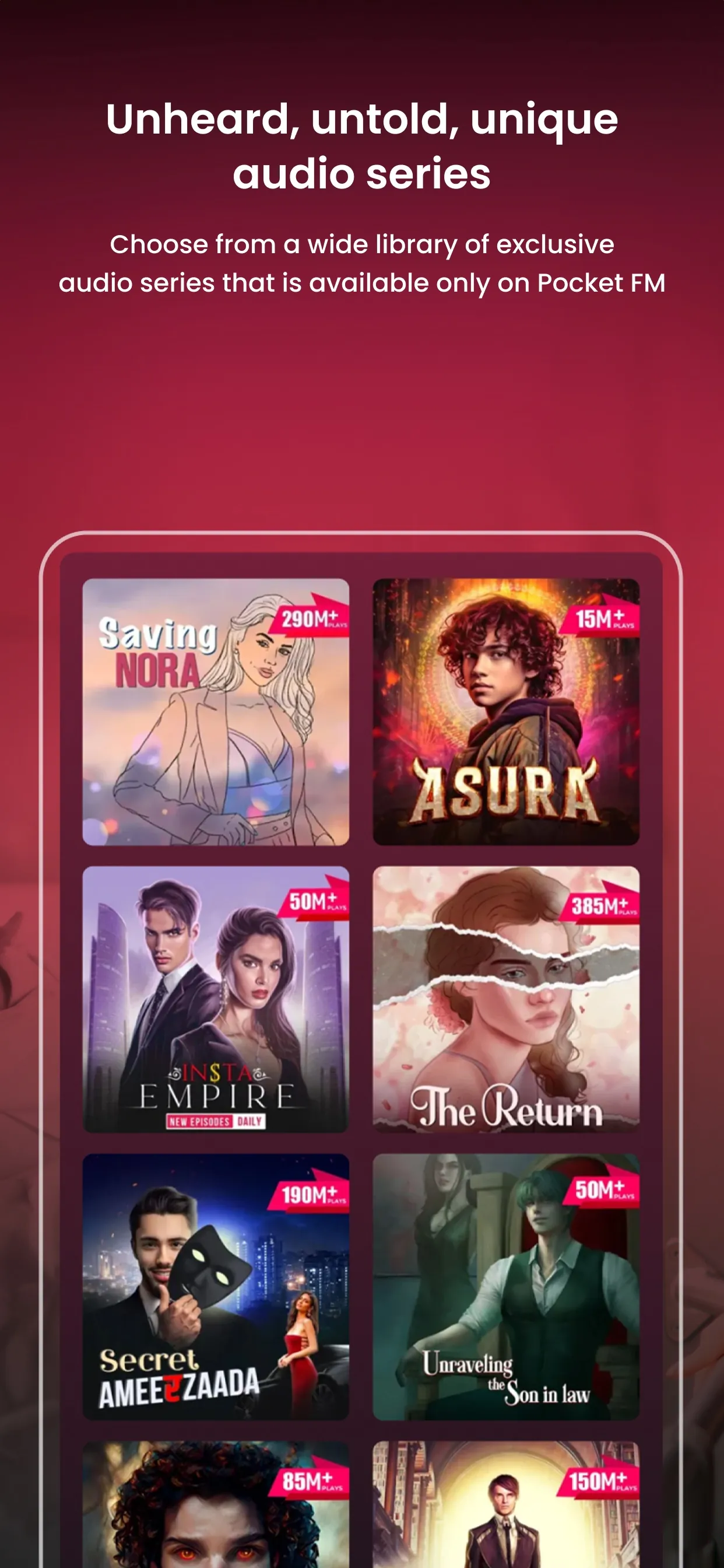 Pocket FM: Audio Series iphone screenshot 3