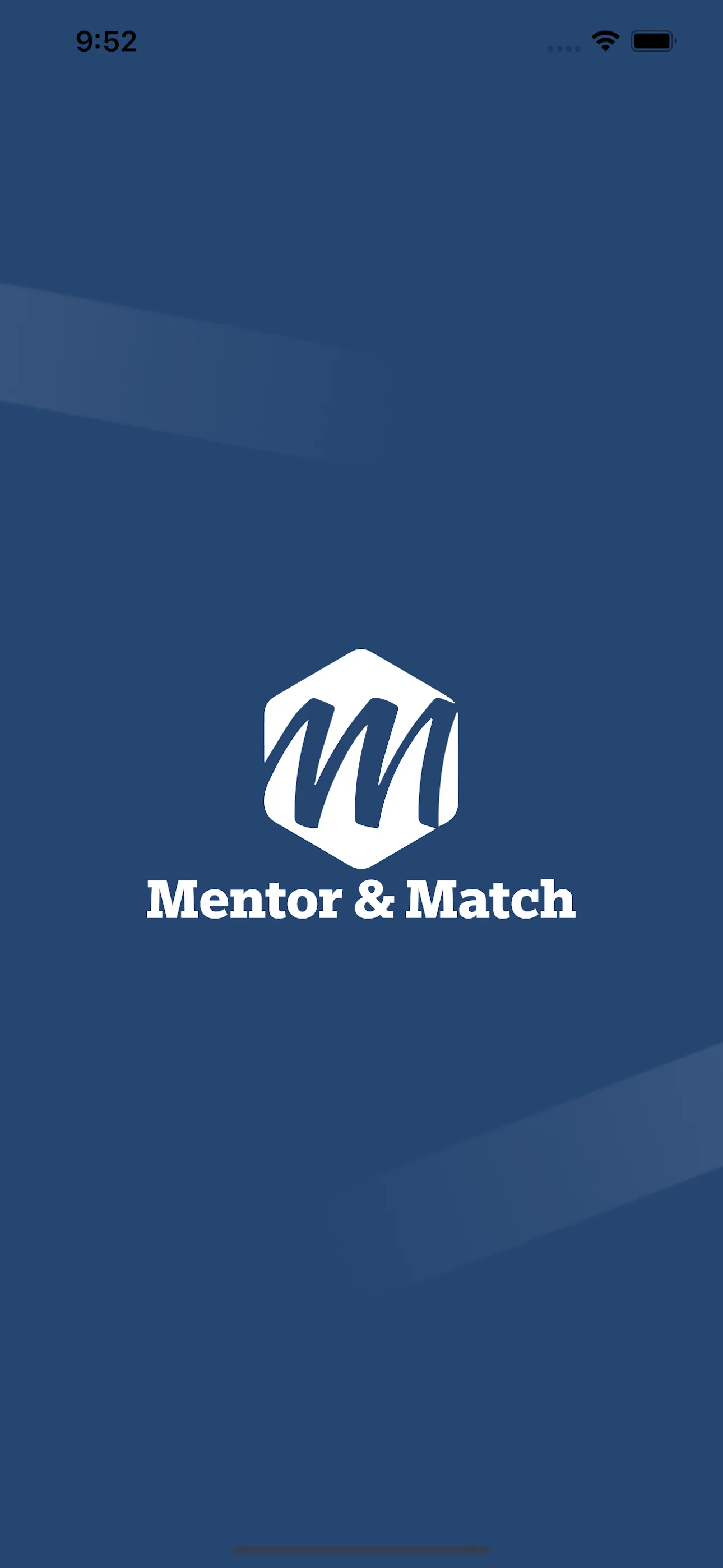 Mentor & Match Student iphone screenshot 1