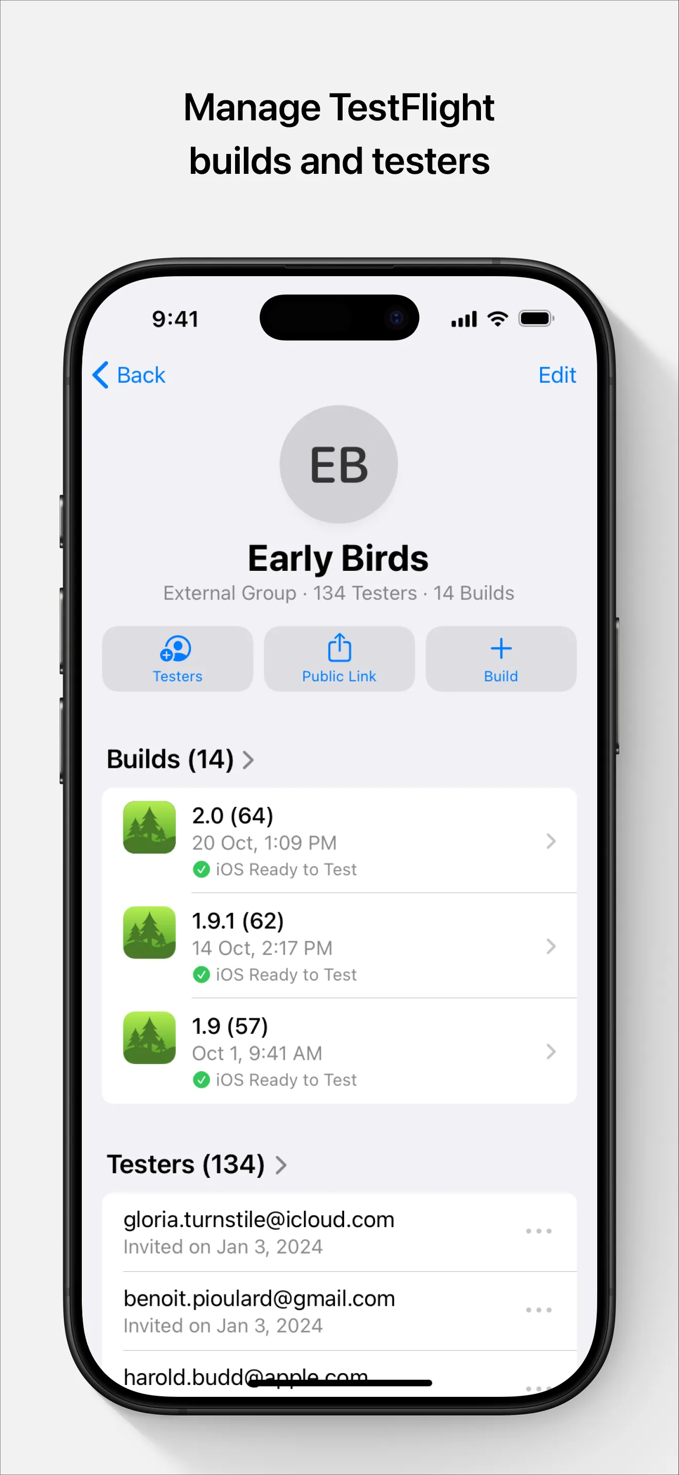 App Store Connect iphone screenshot 4
