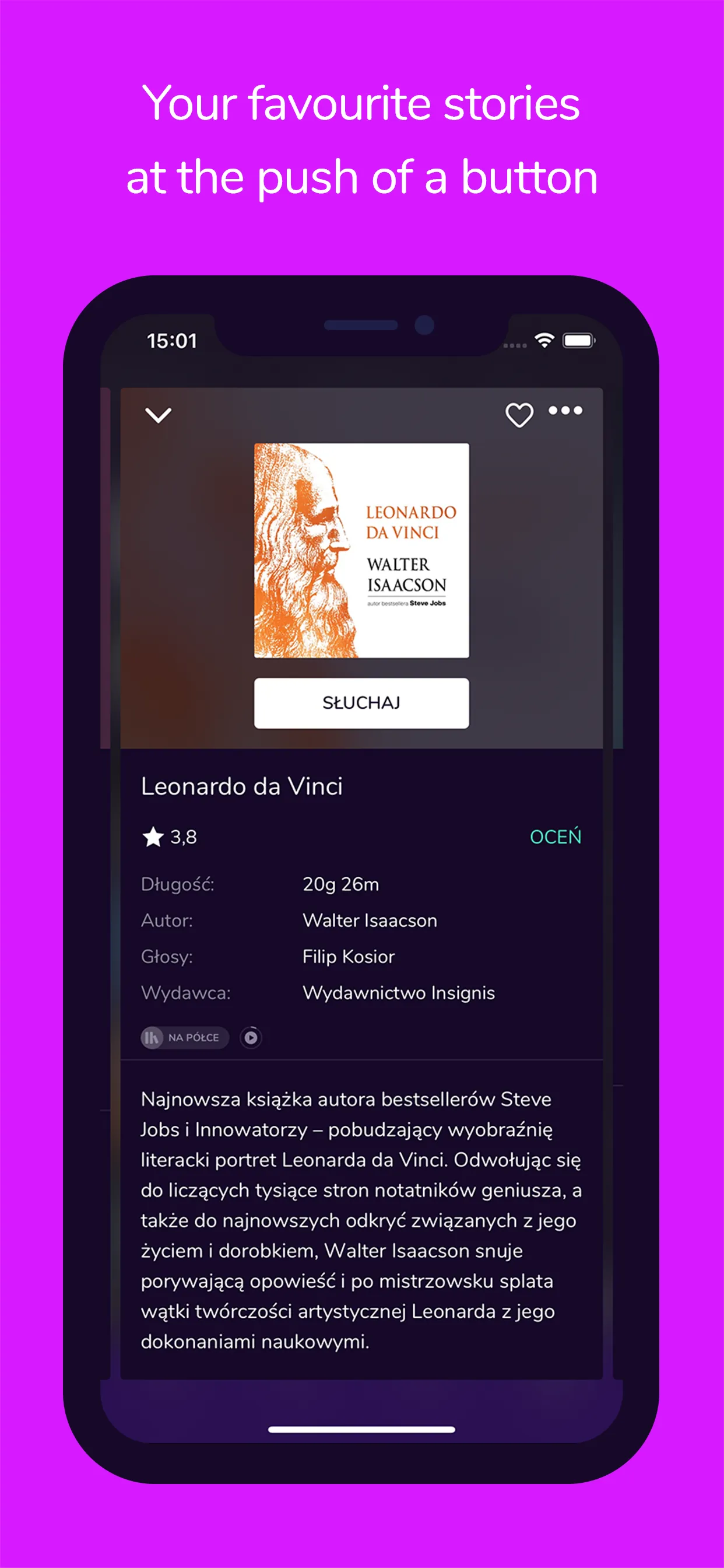 Audioteka iphone screenshot 9