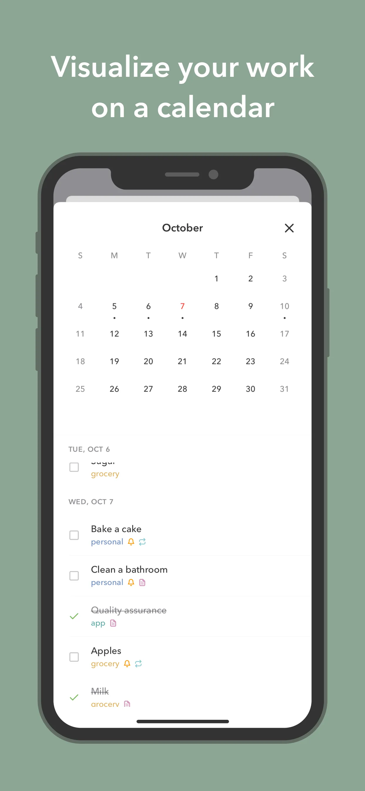 Mindlist — To Do List & Tasks iphone screenshot 3