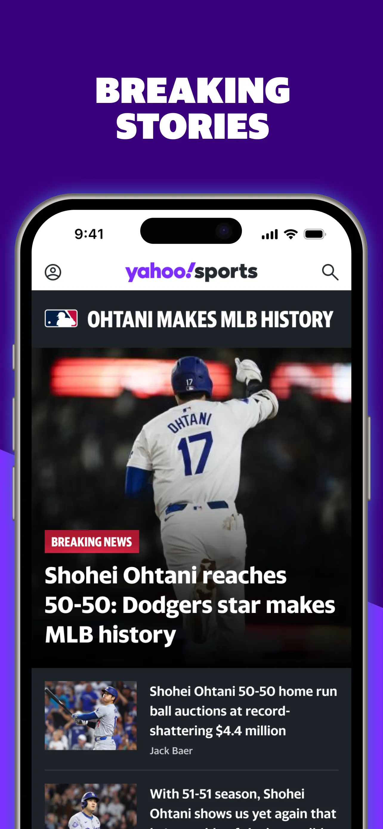Yahoo Sports: Scores and News iphone screenshot 4