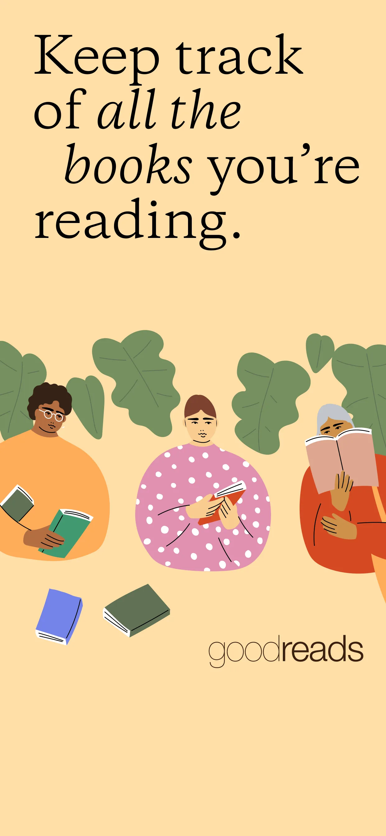Goodreads: Book Reviews iphone screenshot 1