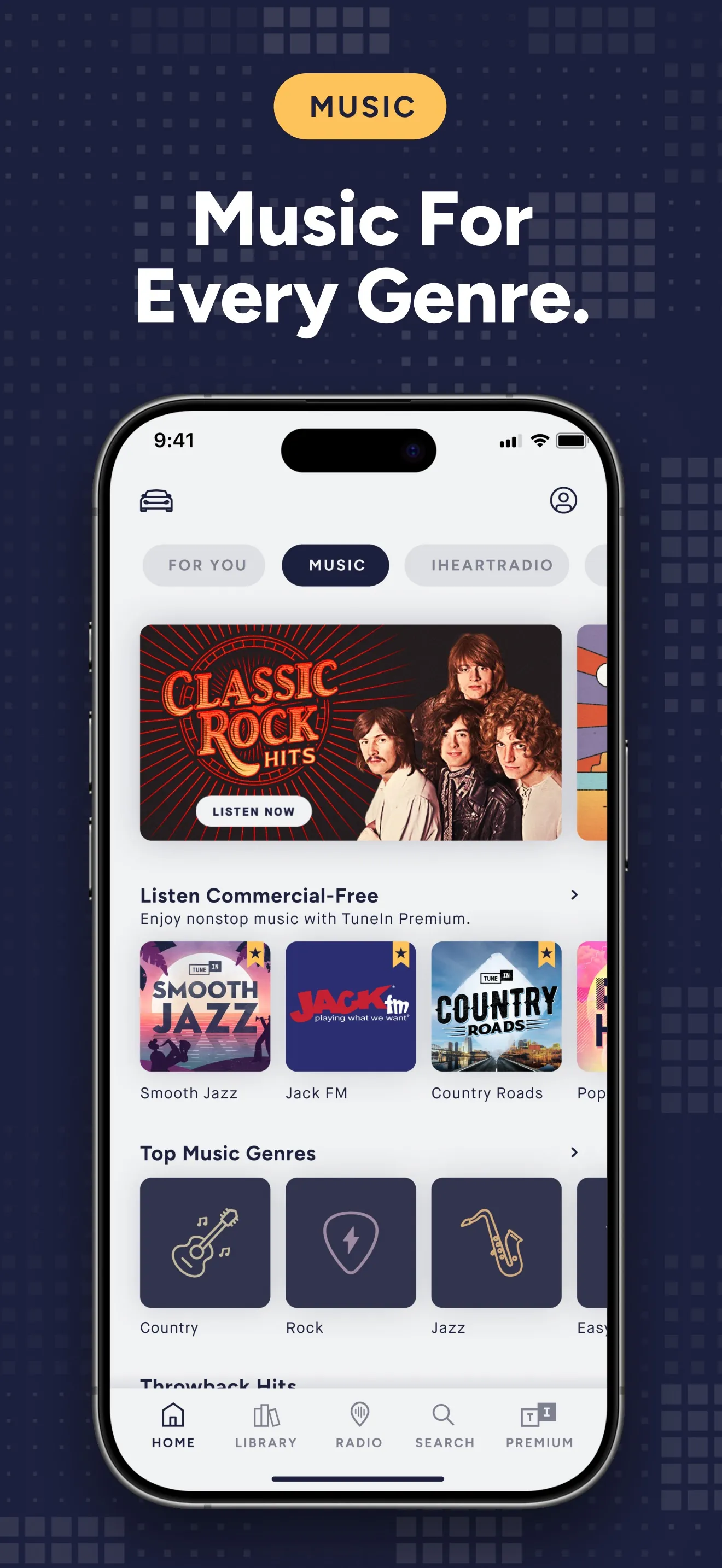 TuneIn Radio: Music & Sports iphone screenshot 5