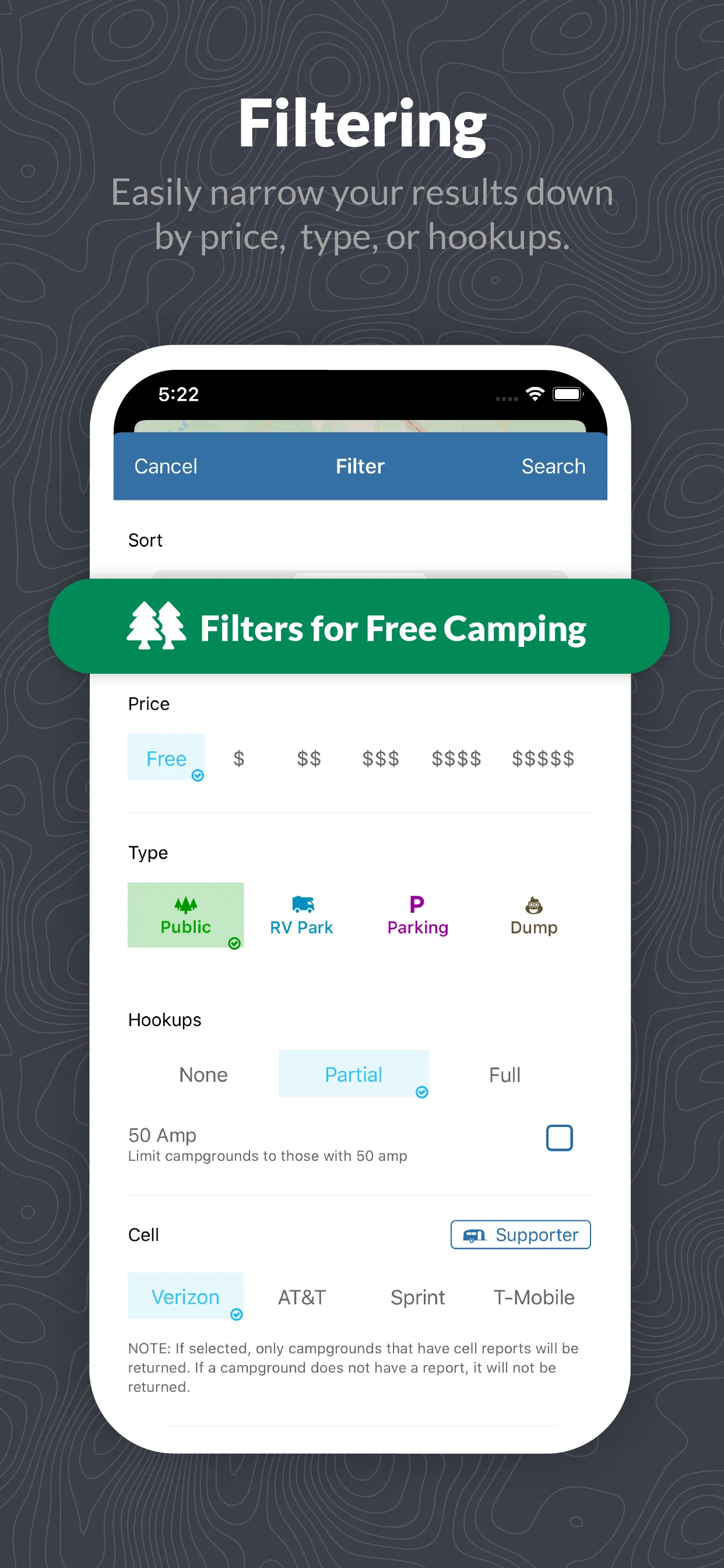 Campendium - RV & Tent Camping iphone screenshot 5