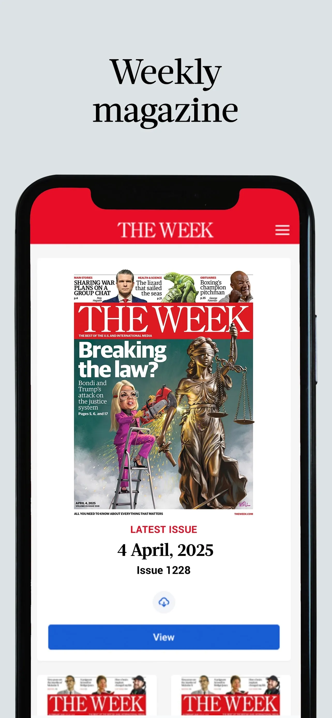 The Week - US Edition iphone screenshot 6