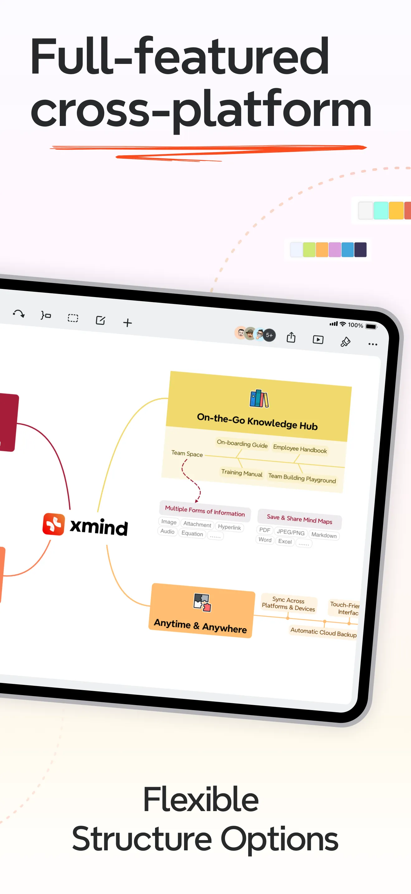 Xmind - Mind Map & Brainstorm iphone screenshot 2