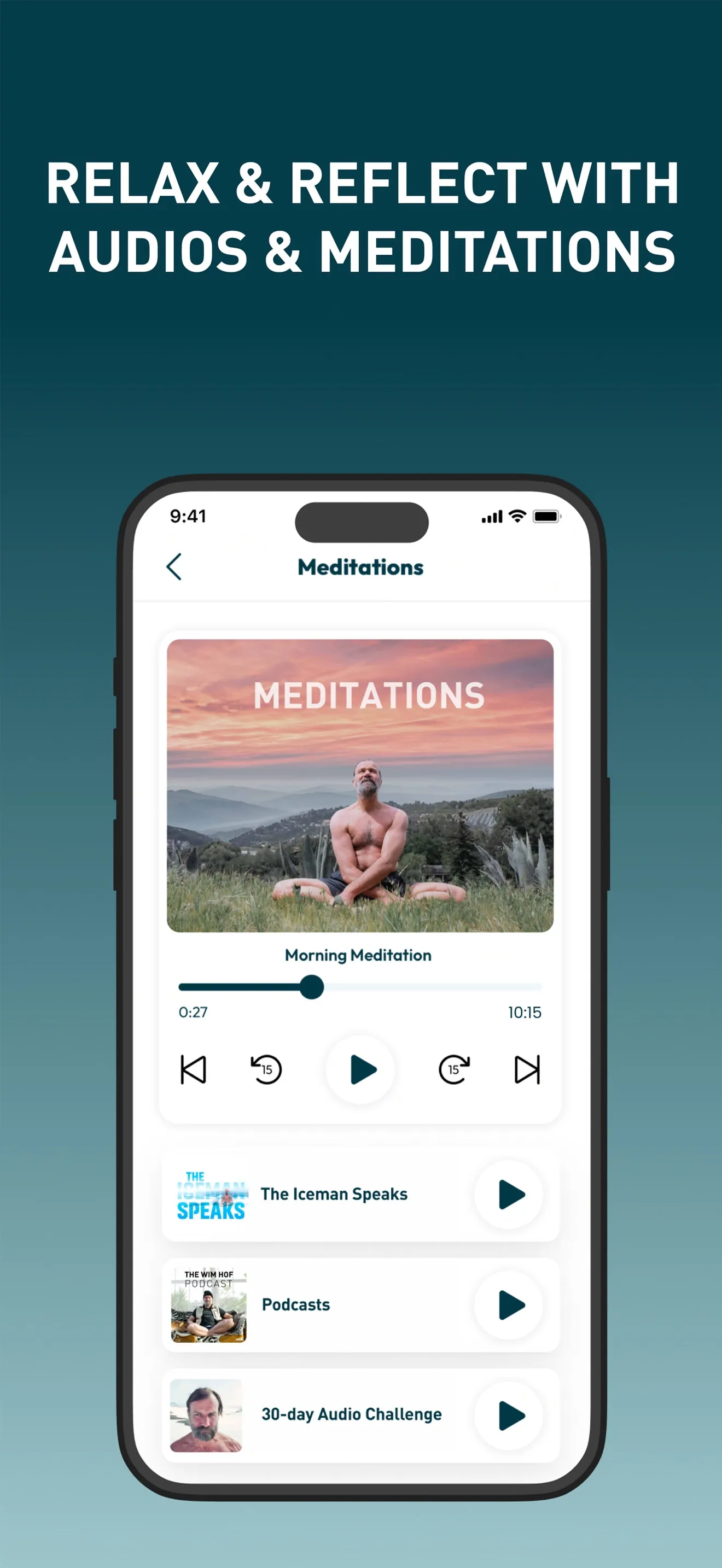 Wim Hof Method: Breathwork iphone screenshot 7