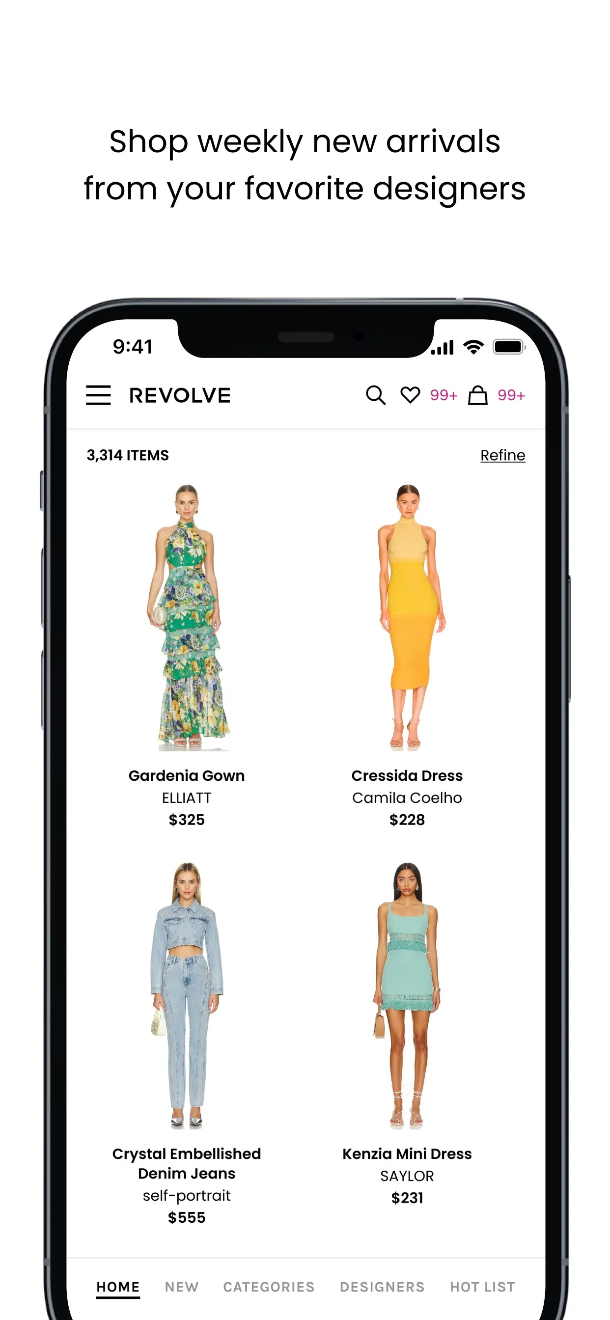 REVOLVE iphone screenshot 3