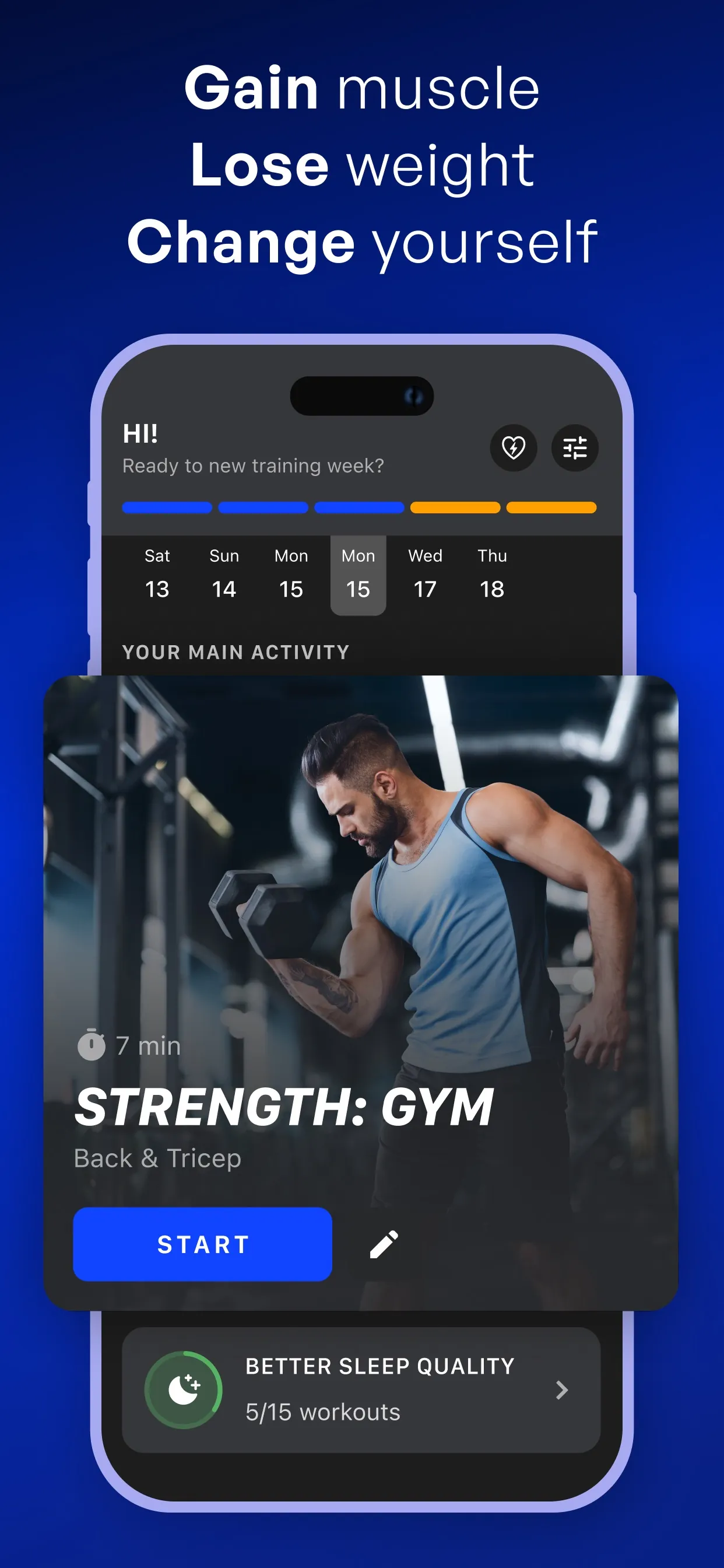 Muscle Booster - Workout Plans iphone screenshot 1