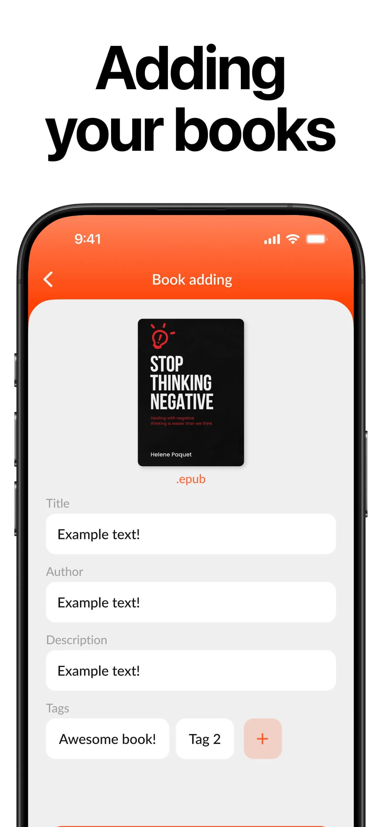 ePub Reader & eBook Tracker iphone screenshot 5
