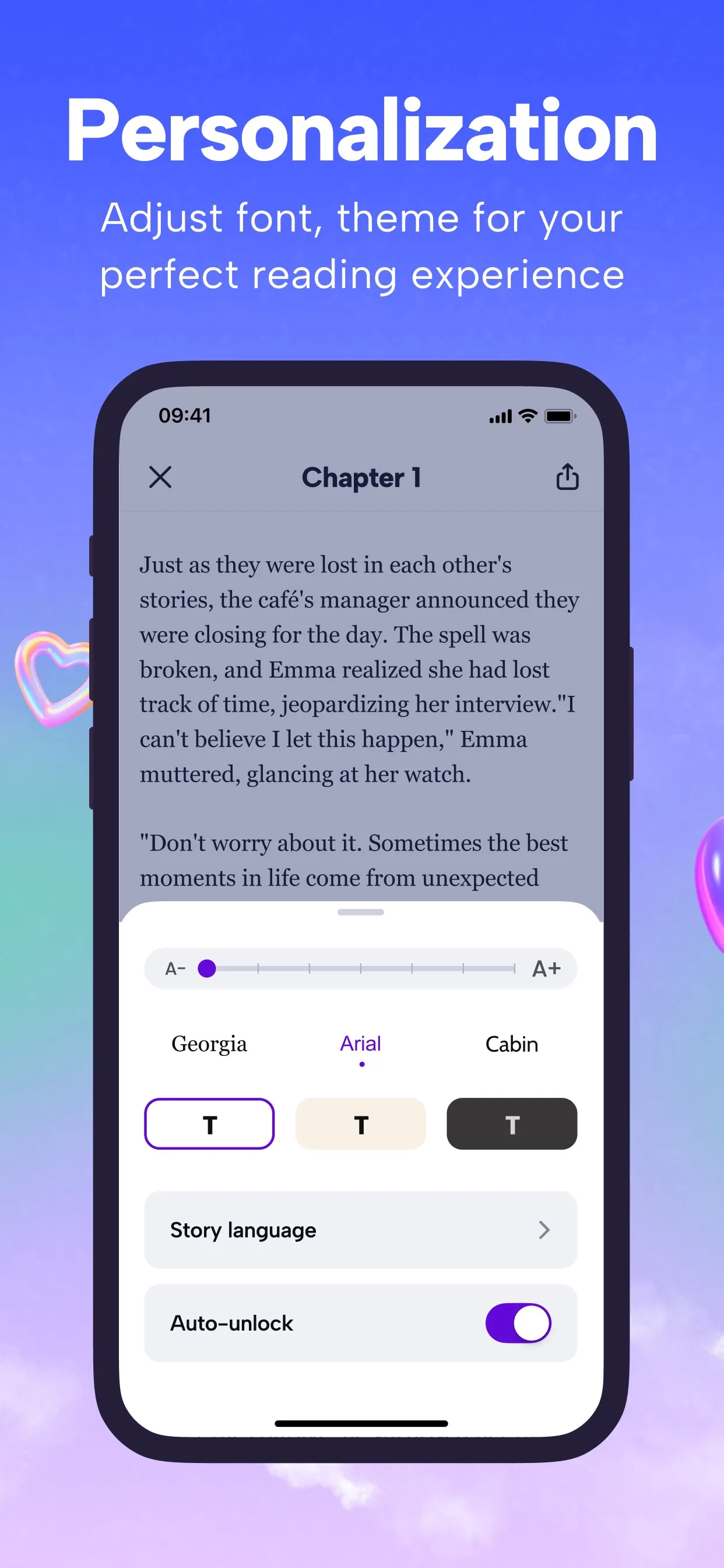 My Passion: Novels reading app iphone screenshot 5