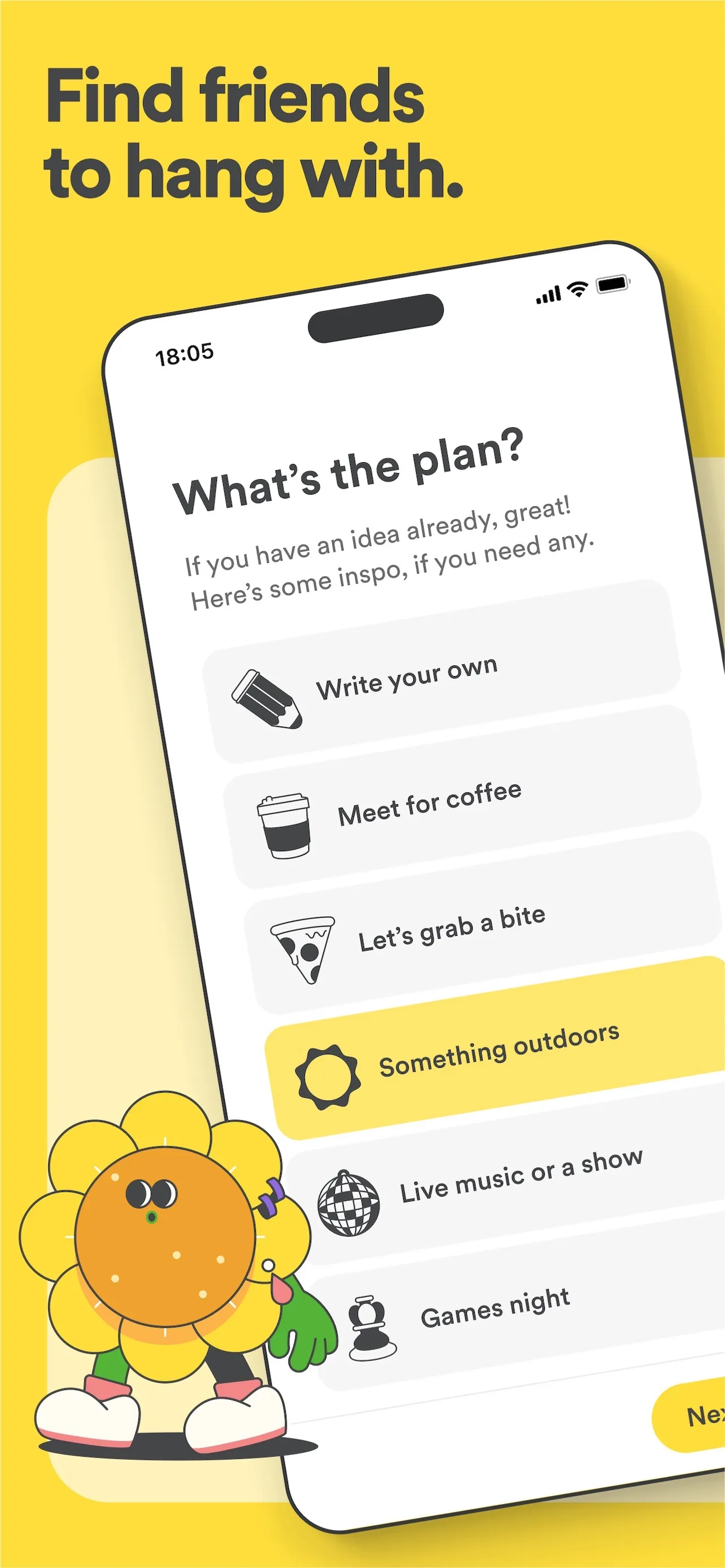 Bumble For Friends: Meet IRL iphone screenshot 5