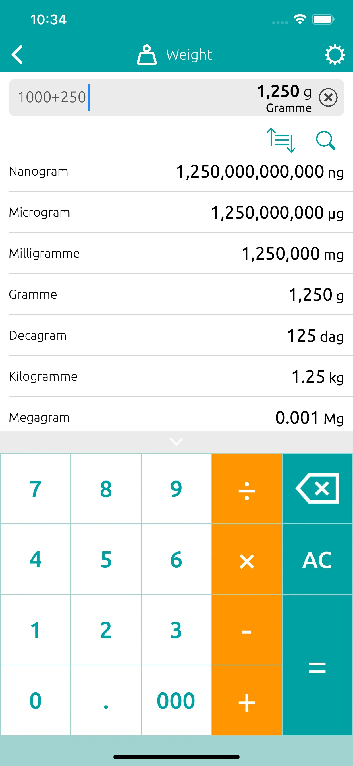 Conversion Calculator! iphone screenshot 6