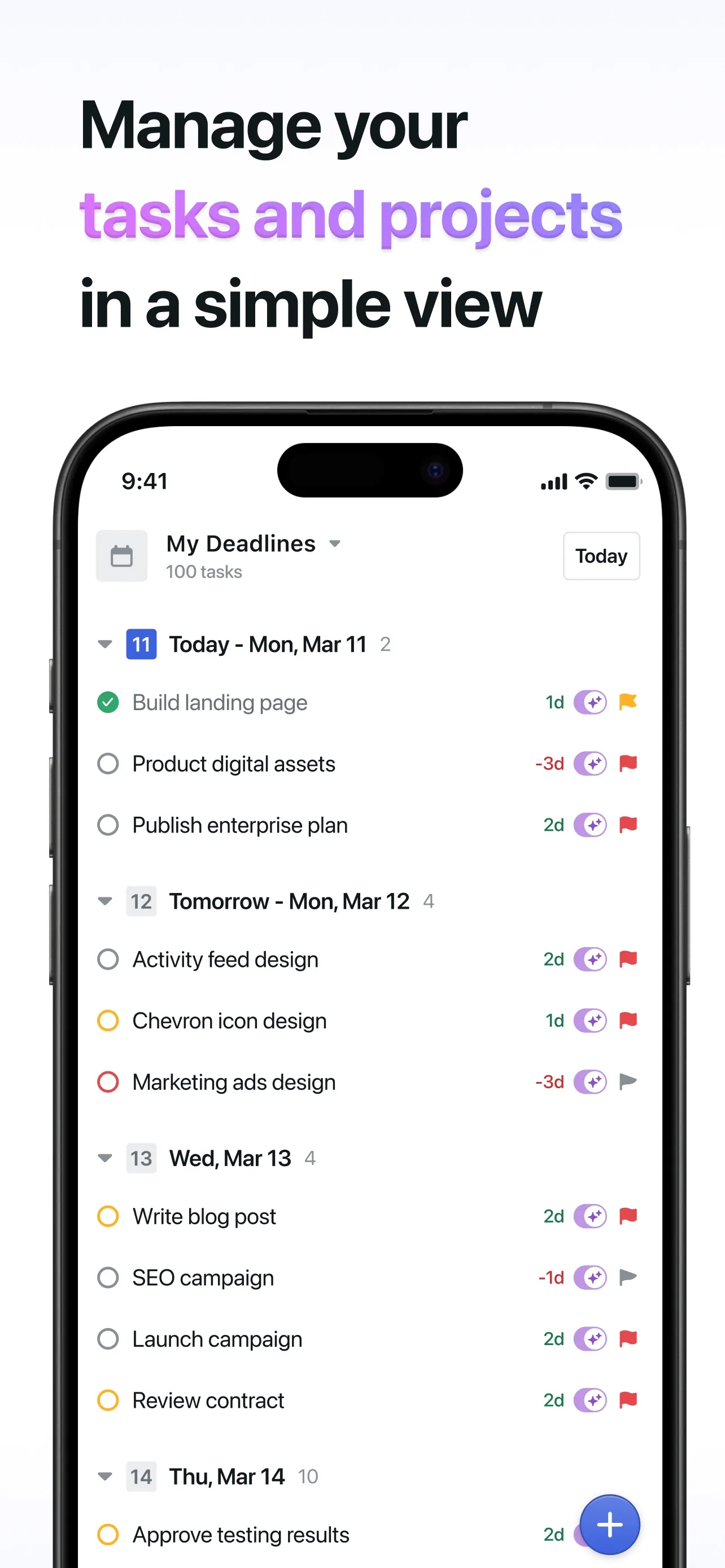 Motion: Tasks & AI Scheduling iphone screenshot 5