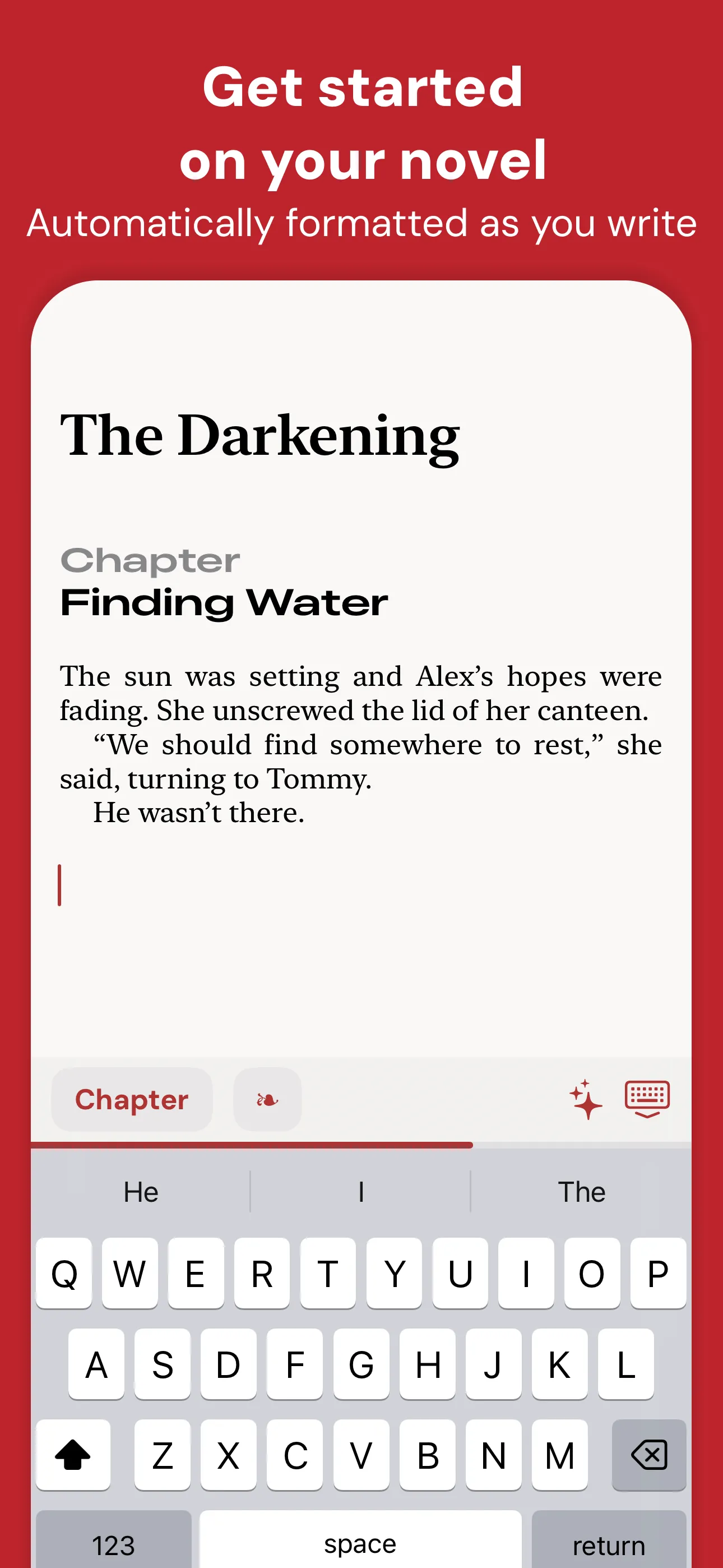 Werdsmith: Writing App iphone screenshot 3