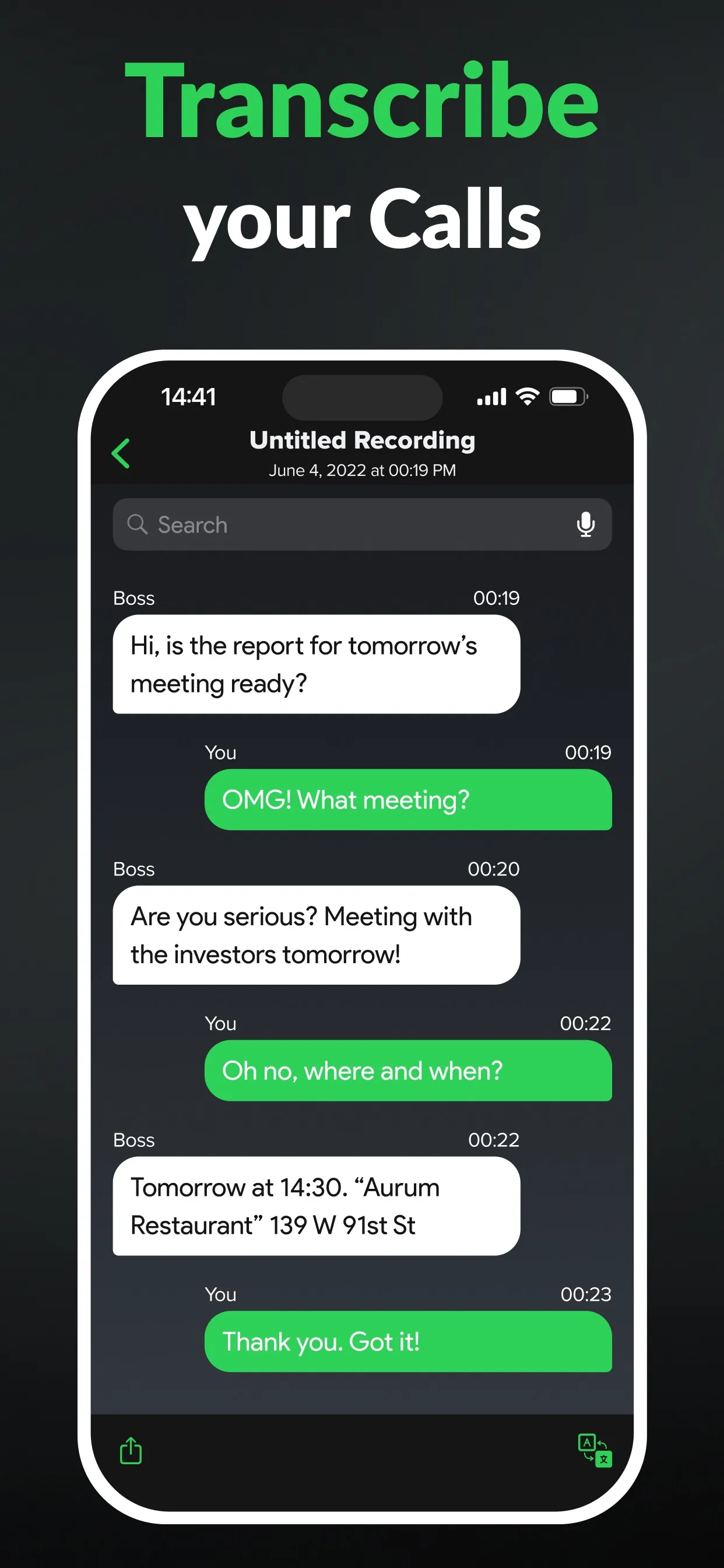 Call Recorder for iPhone. iphone screenshot 3