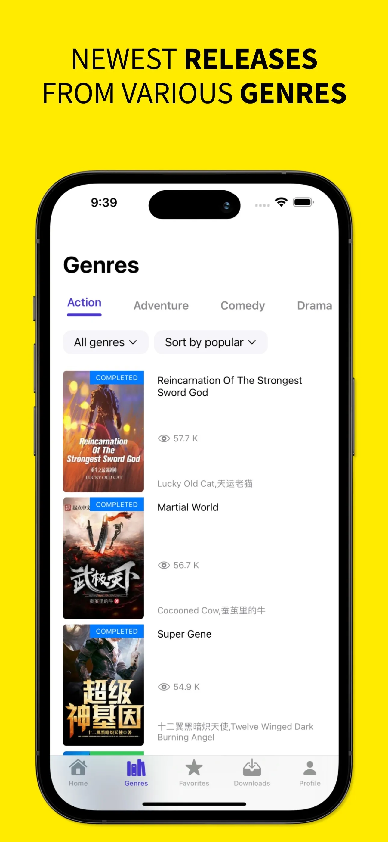 NovelFull - Top Novel Reader iphone screenshot 5