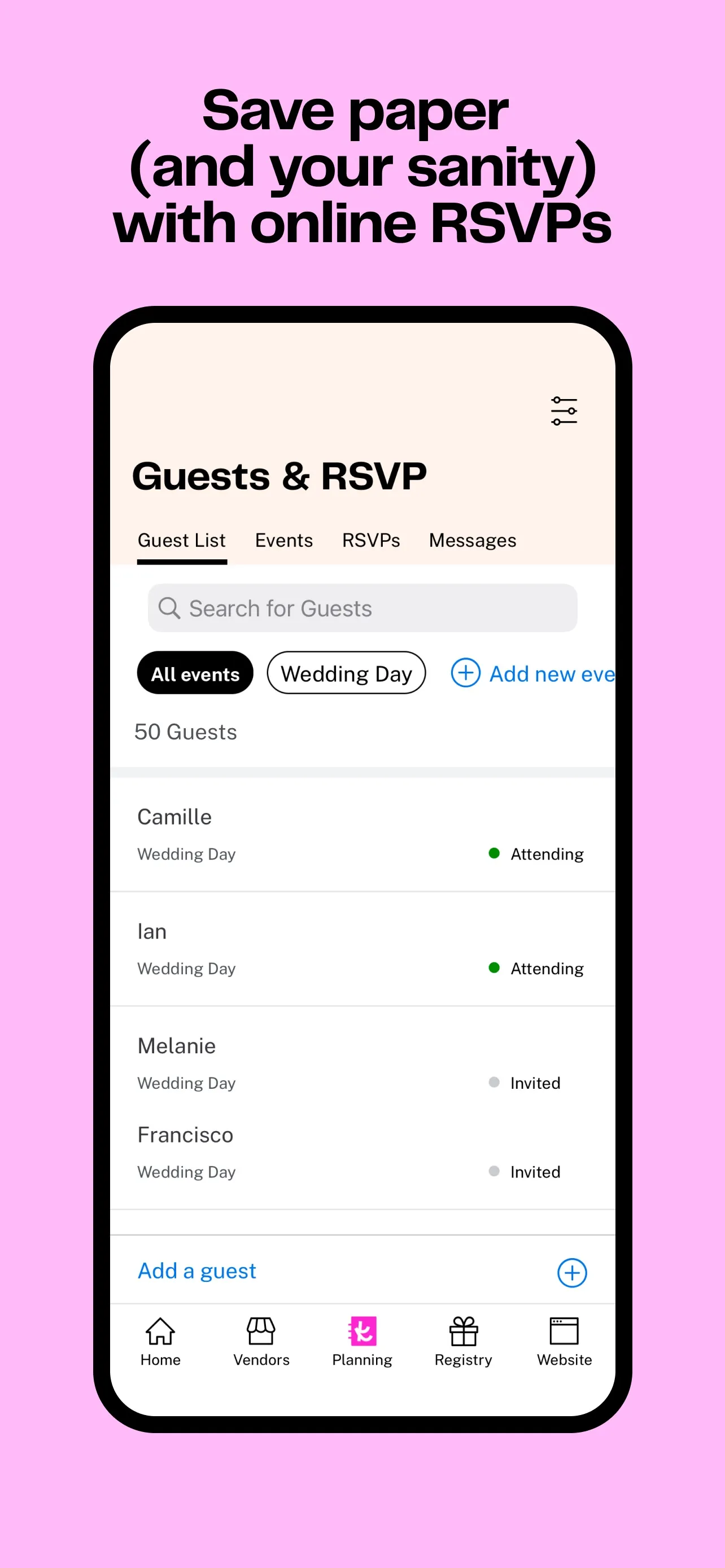 The Knot Wedding Planner iphone screenshot 9