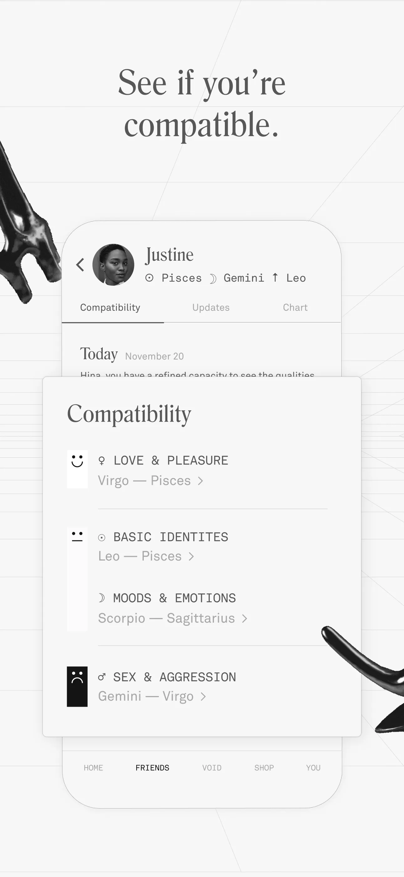 Co–Star Personalized Astrology iphone screenshot 3