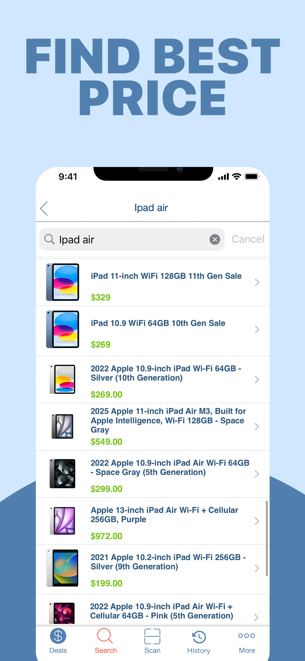 BuyVia Price, Shop, Comparison iphone screenshot 3