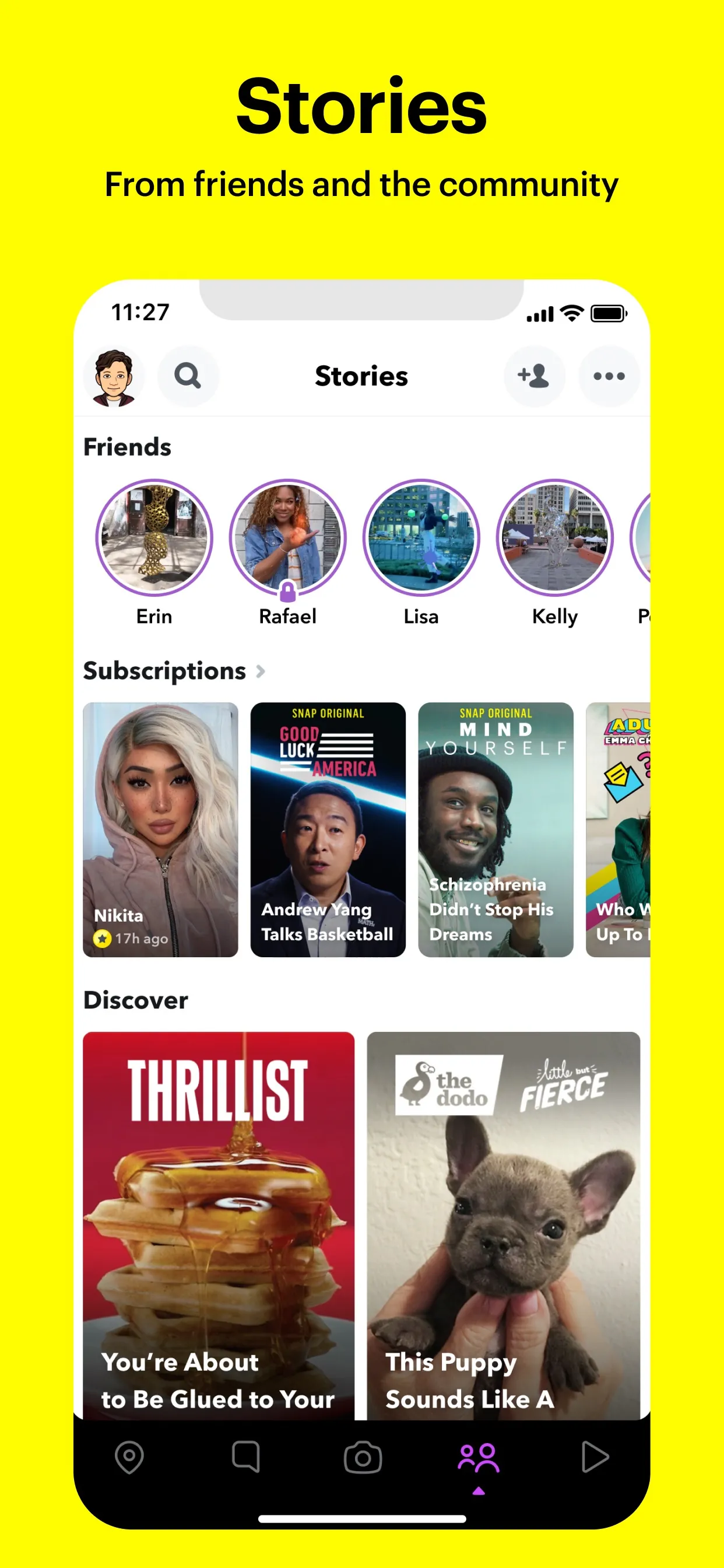 Snapchat iphone screenshot 4