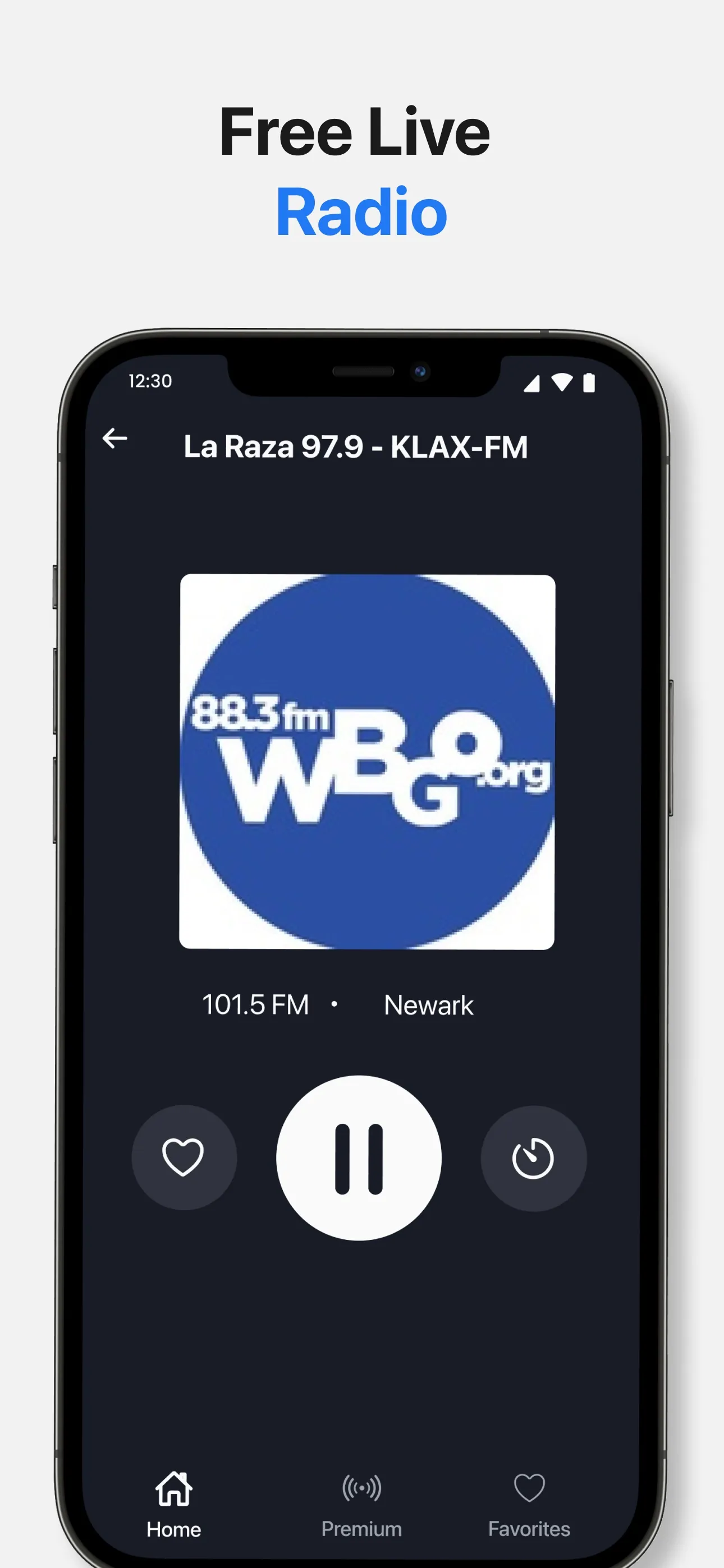Radio‎‎ App iphone screenshot 1