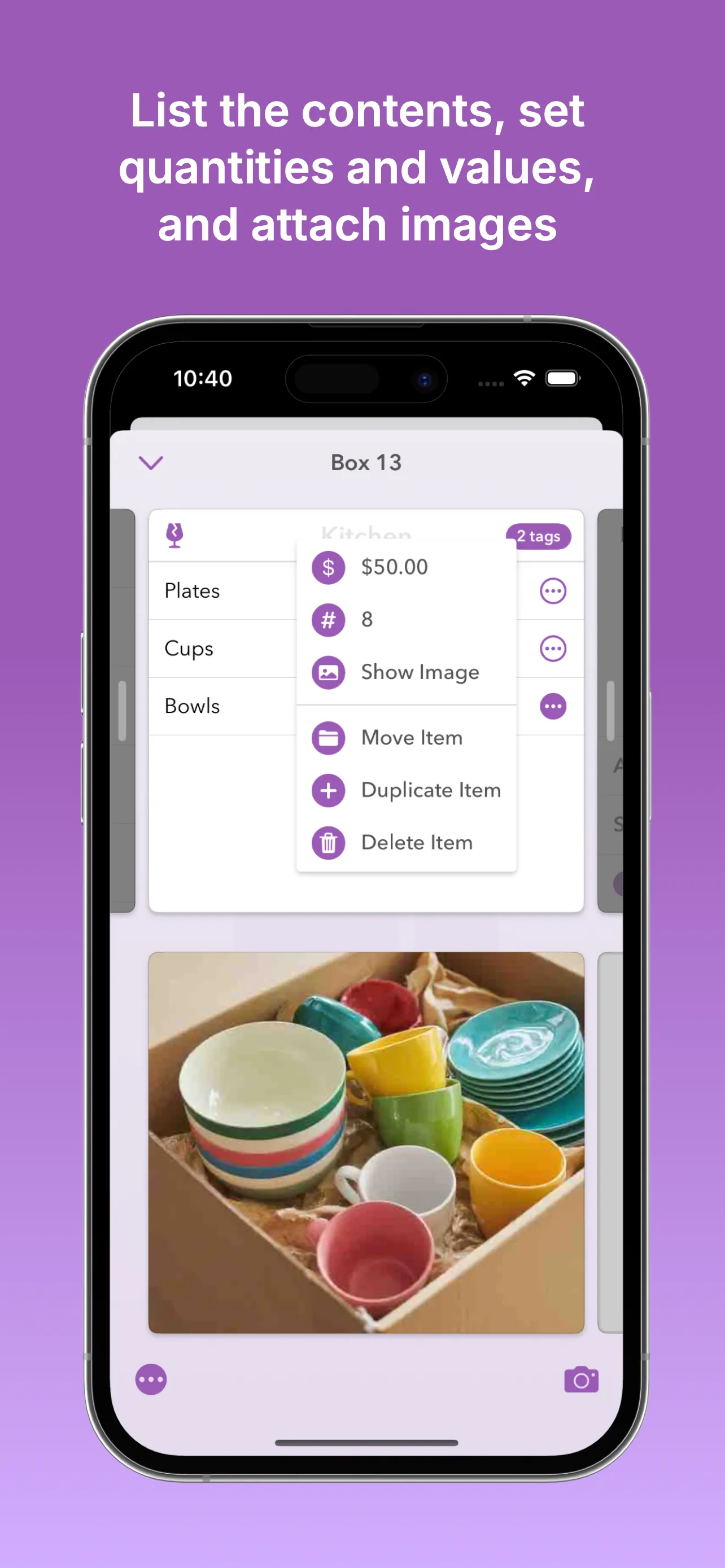 Boxes: Storage made simple iphone screenshot 4