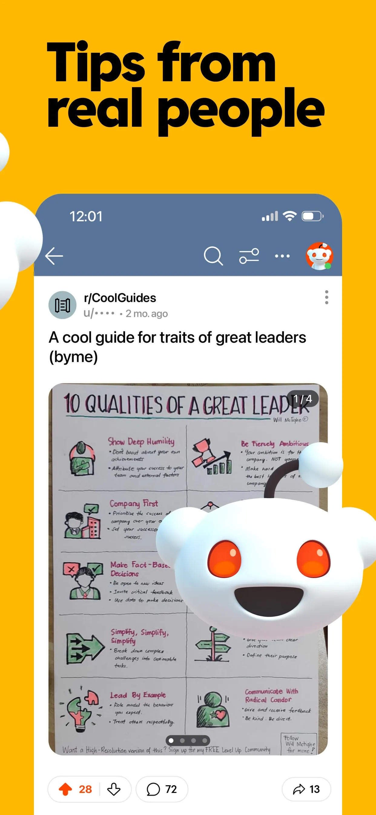 Reddit iphone screenshot 4