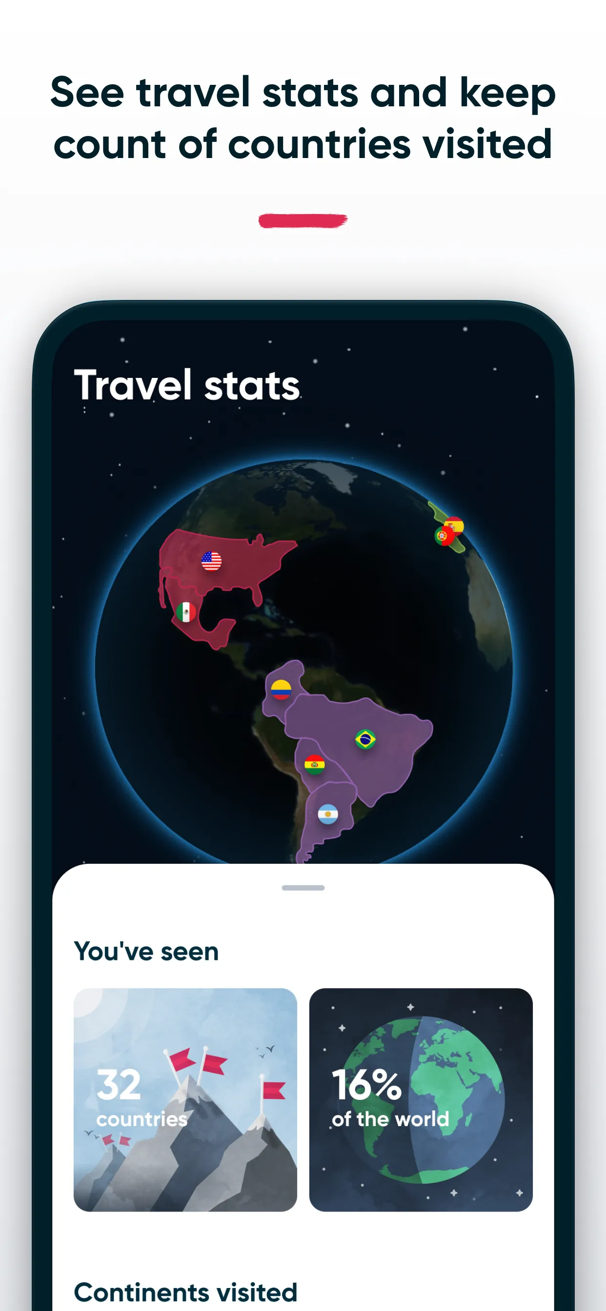 Polarsteps Travel iphone screenshot 4