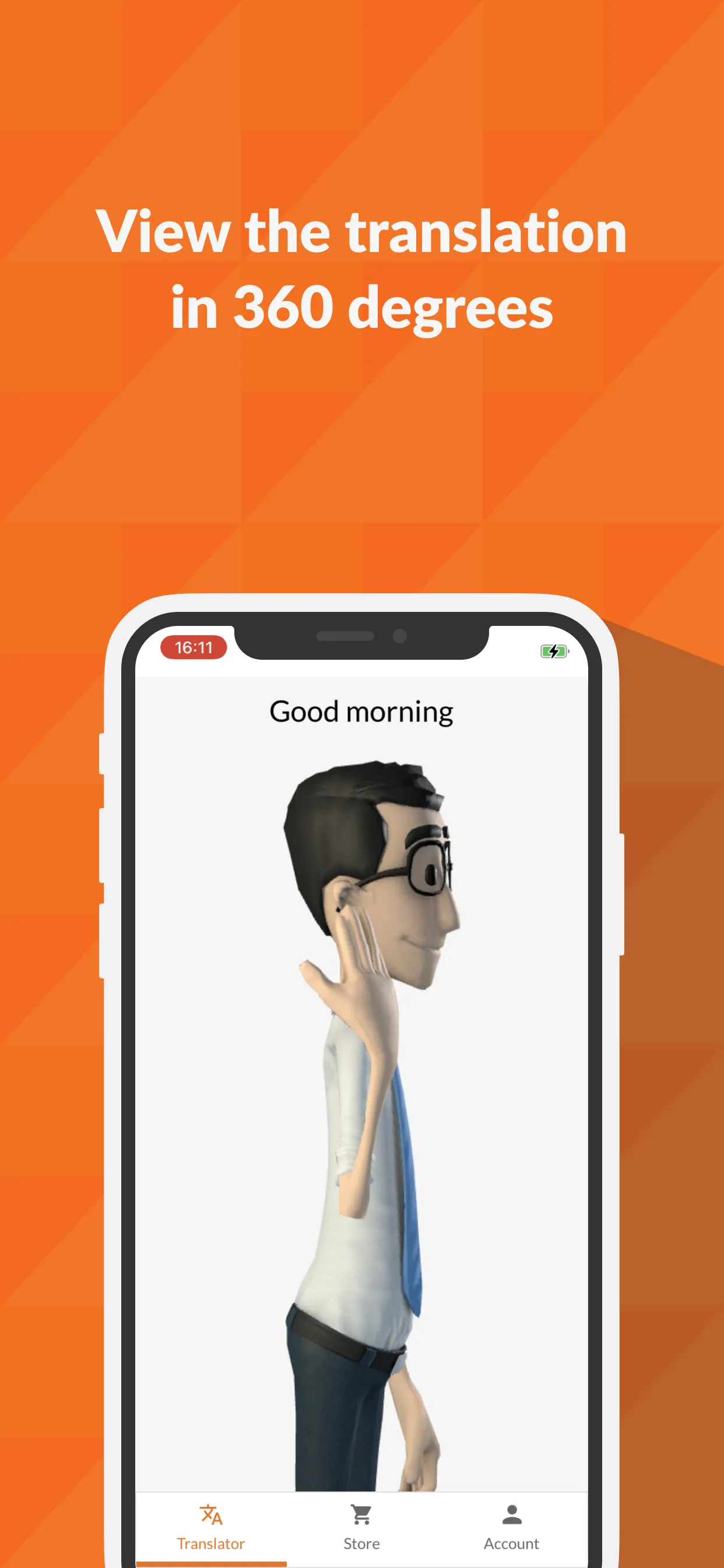 Hand Talk: ASL Sign Language iphone screenshot 2