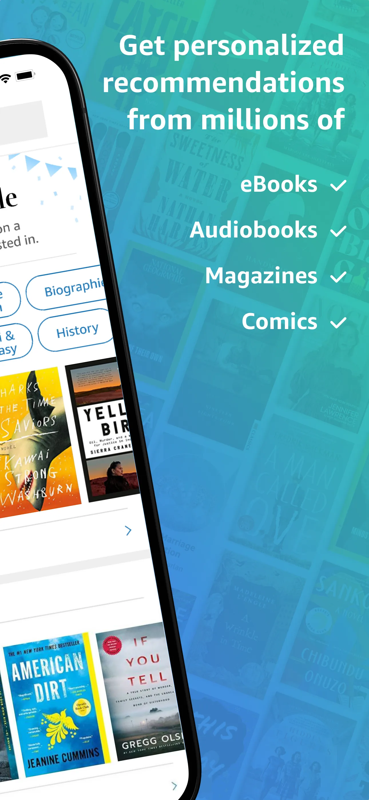 Amazon Kindle iphone screenshot 2