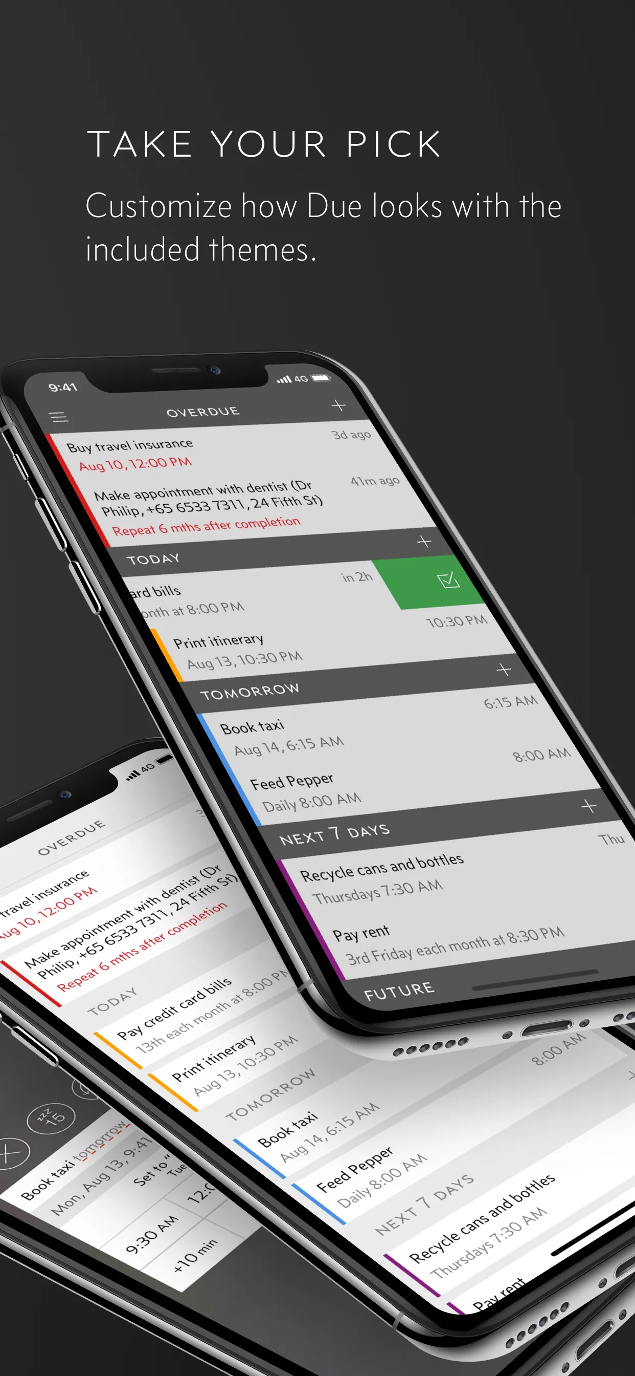 Due - Reminders & Timers iphone screenshot 9