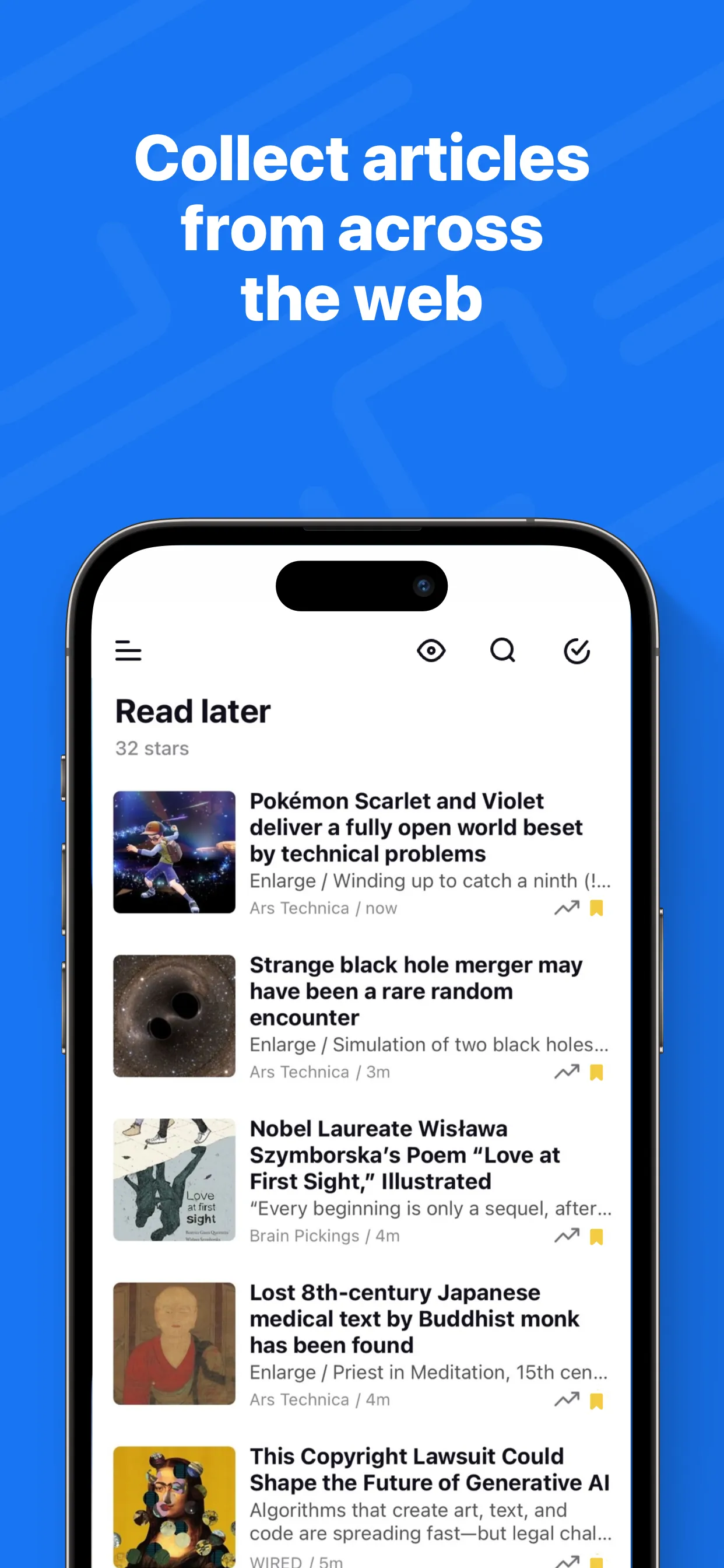 Inoreader: News & RSS reader iphone screenshot 4