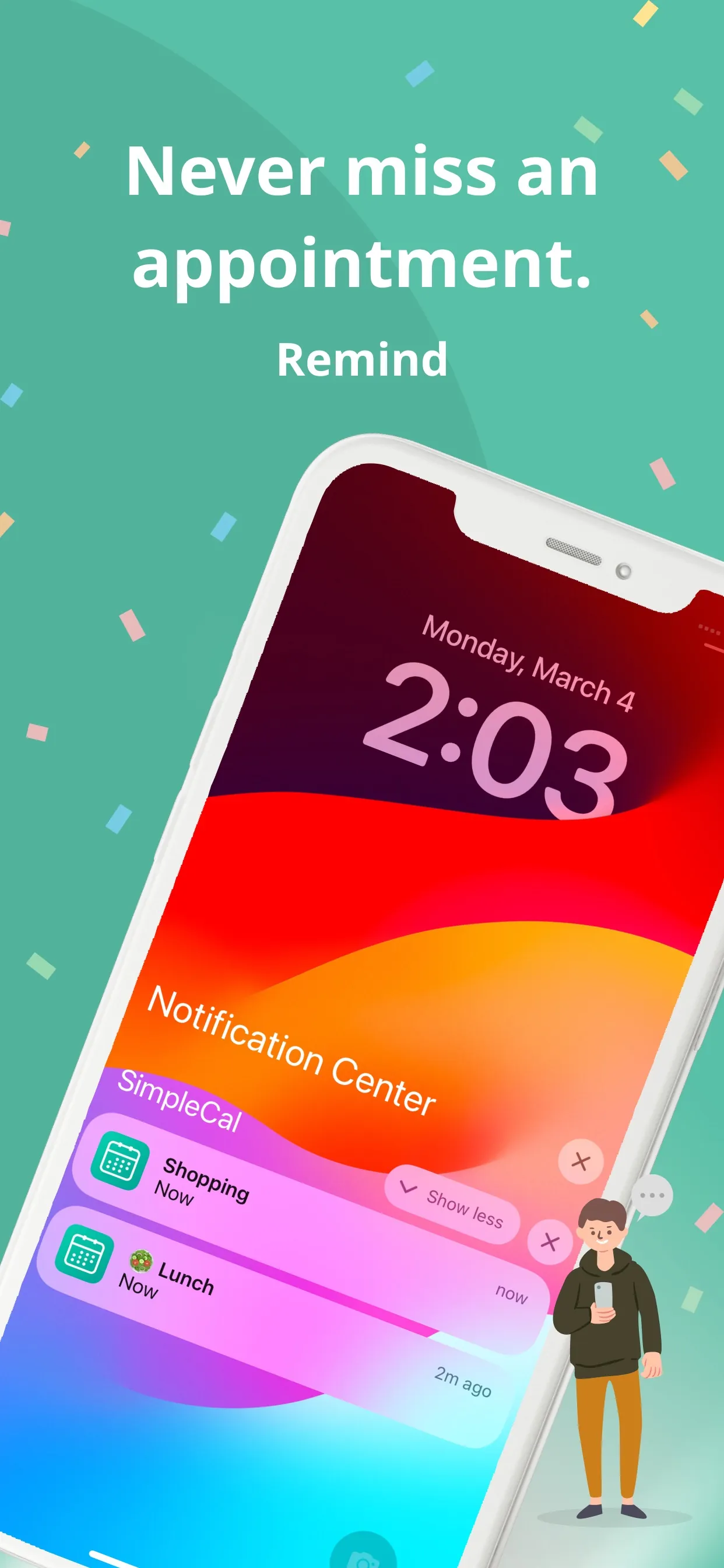 Simple Calendar - SimpleCal iphone screenshot 7