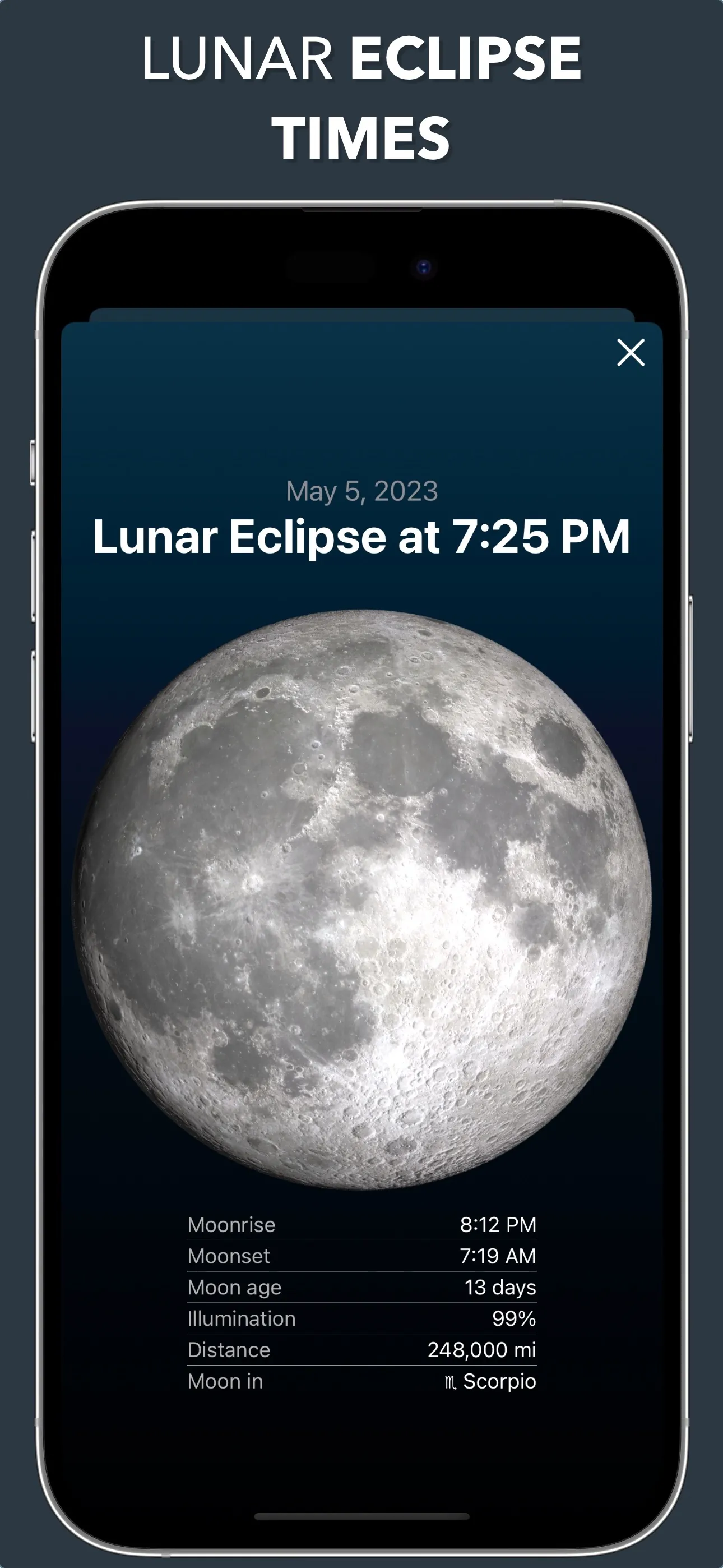 Lunar - Moon Phase & Widget iphone screenshot 7