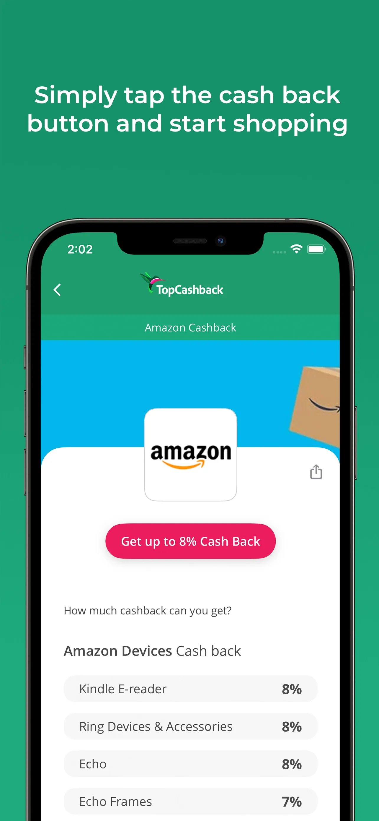 TopCashback: Cash Back & Deals iphone screenshot 4