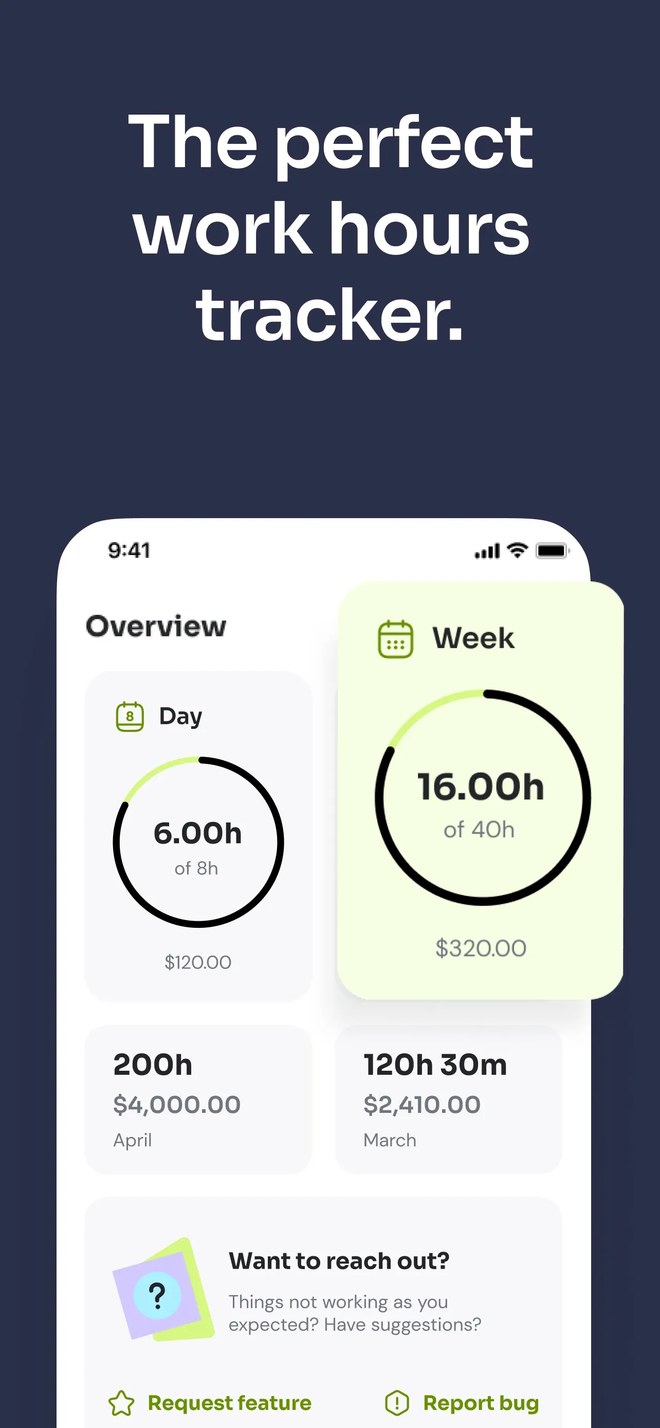 Time Squared - Hours Tracker iphone screenshot 2