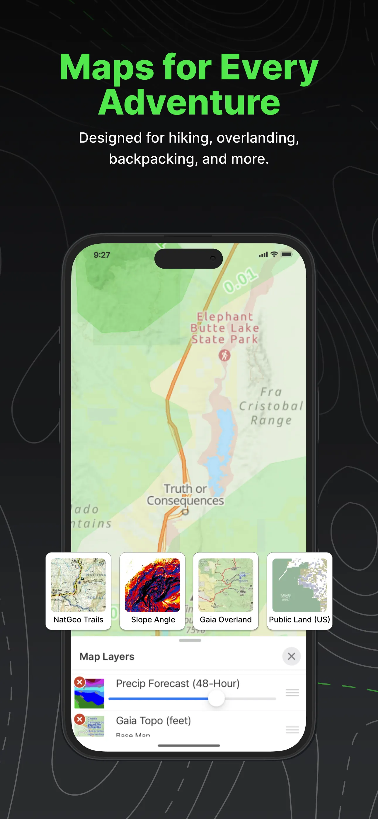 Gaia GPS: Mobile Trail Maps iphone screenshot 7